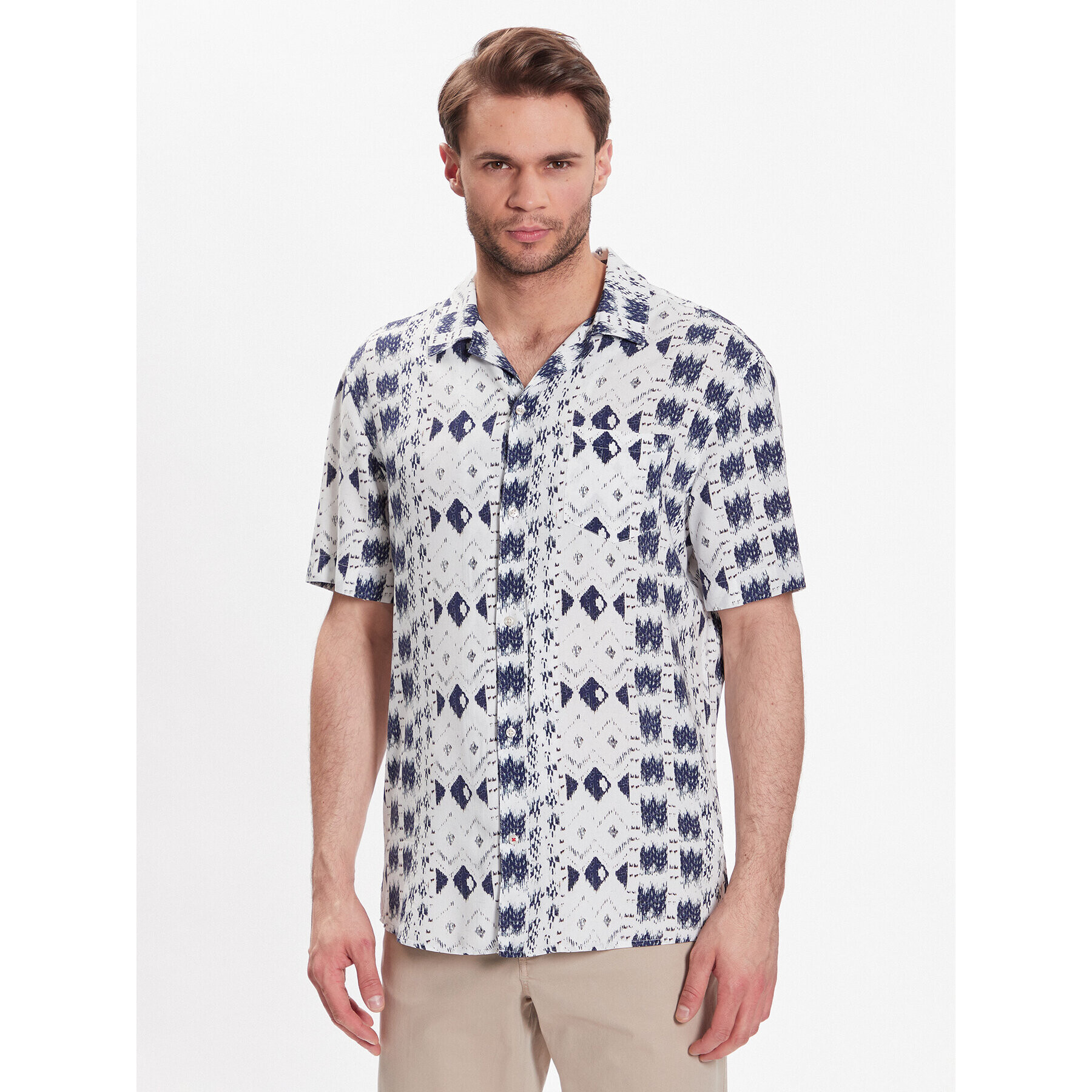 CINQUE Риза Cisondrio 9045 Бял Regular Fit - Pepit.bg