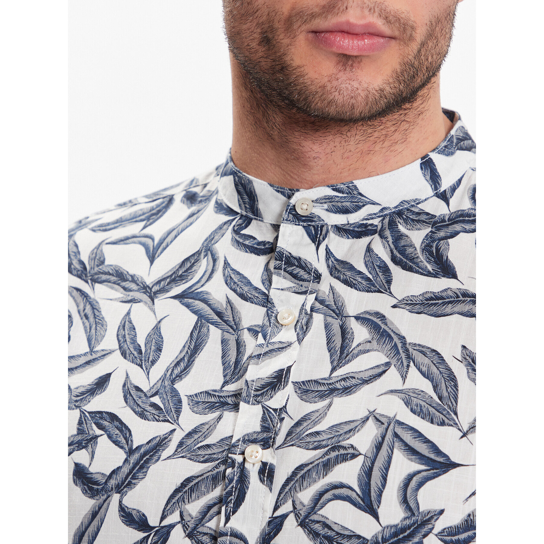 CINQUE Риза Cisun 2343 Бял Slim Fit - Pepit.bg
