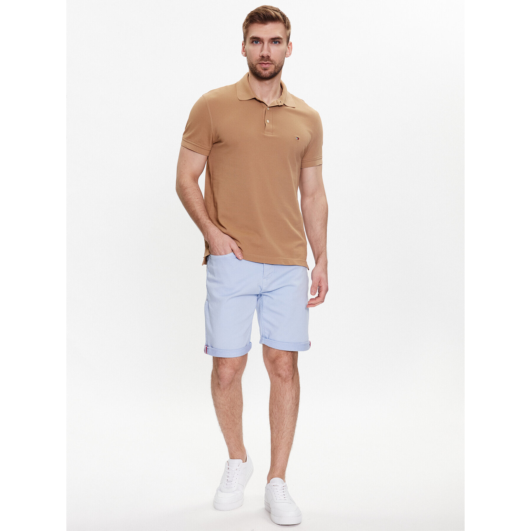 CINQUE Шорти от плат Cimkie 2074 Виолетов Regular Fit - Pepit.bg