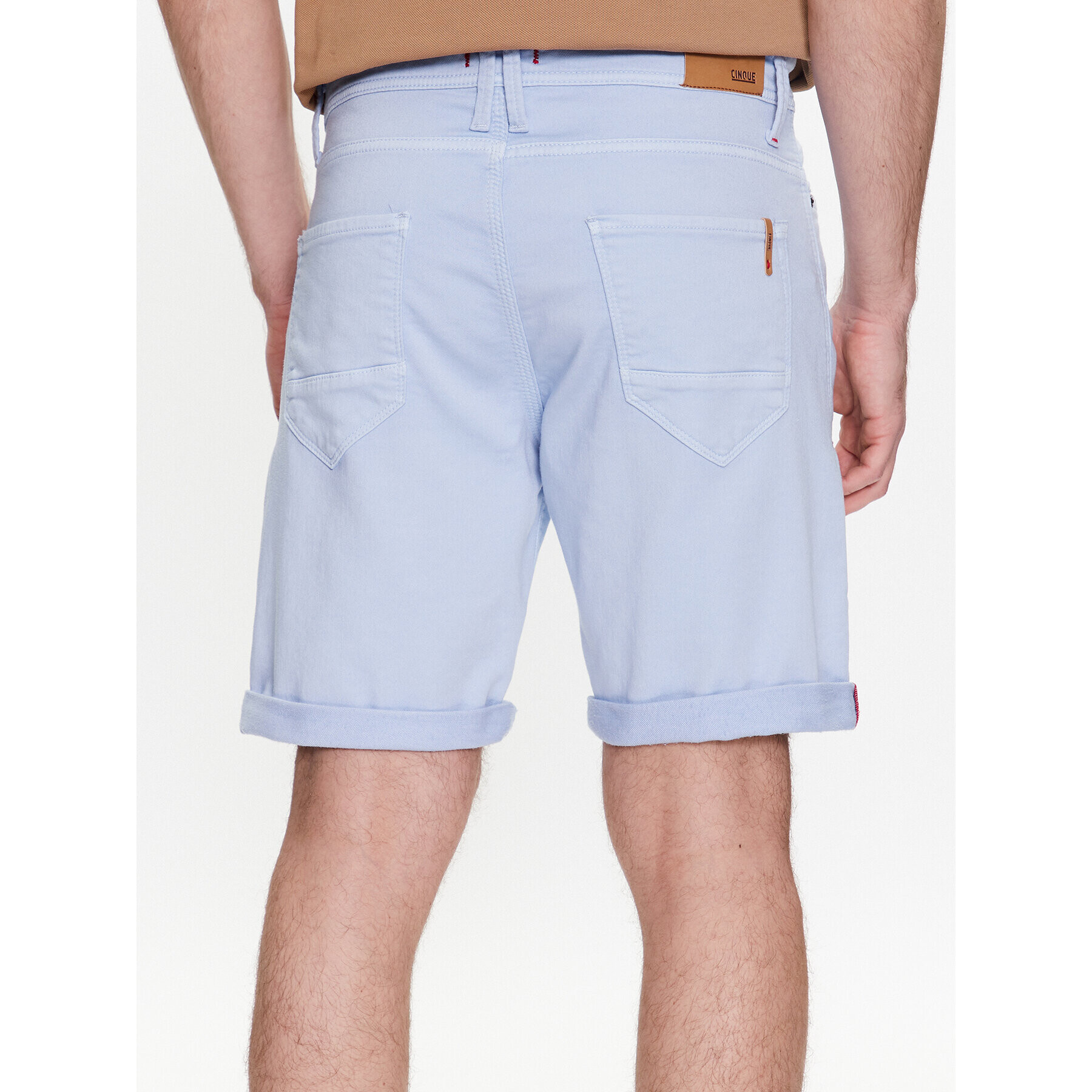 CINQUE Шорти от плат Cimkie 2074 Виолетов Regular Fit - Pepit.bg
