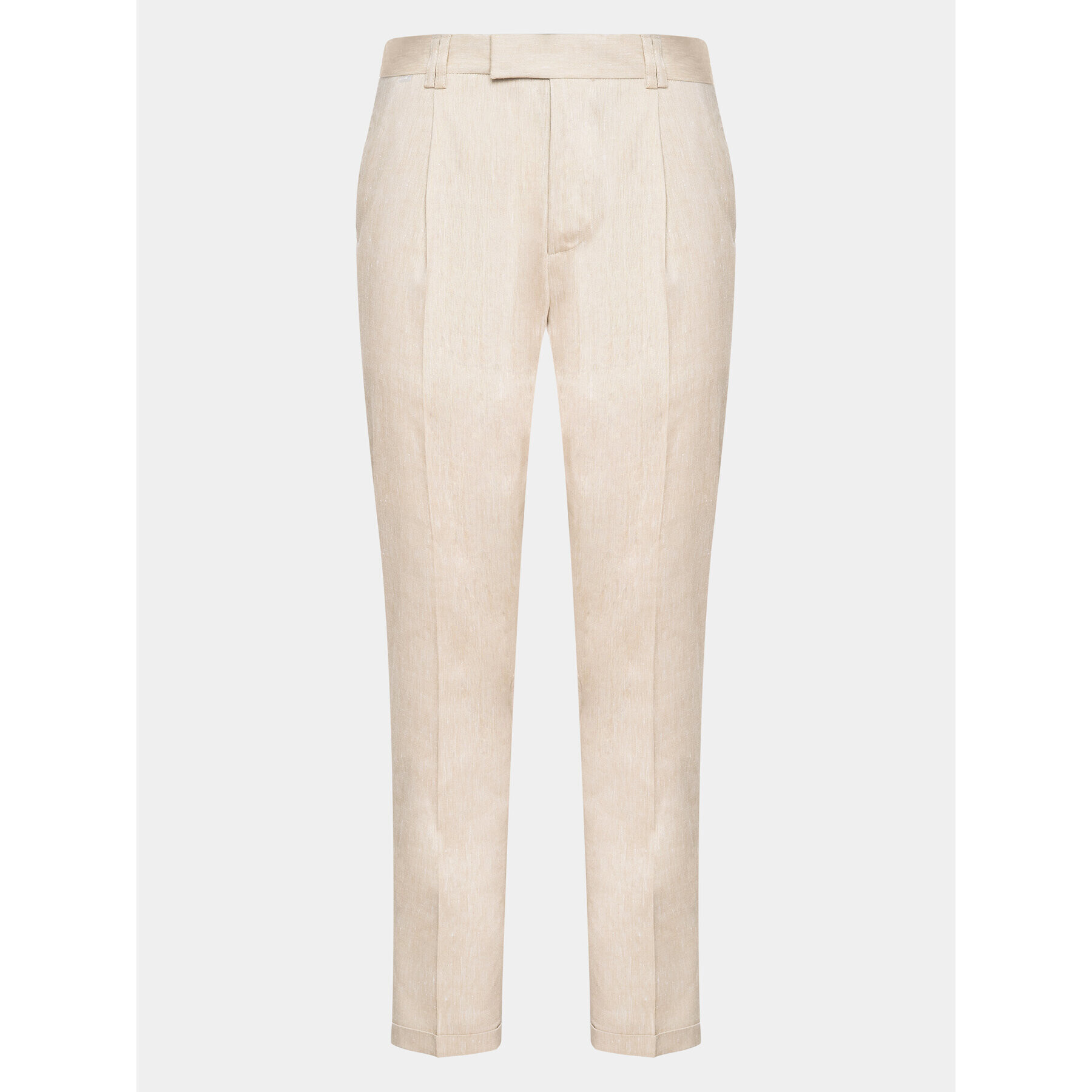 CINQUE Текстилни панталони Cisand 2141 Екрю Regular Fit - Pepit.bg