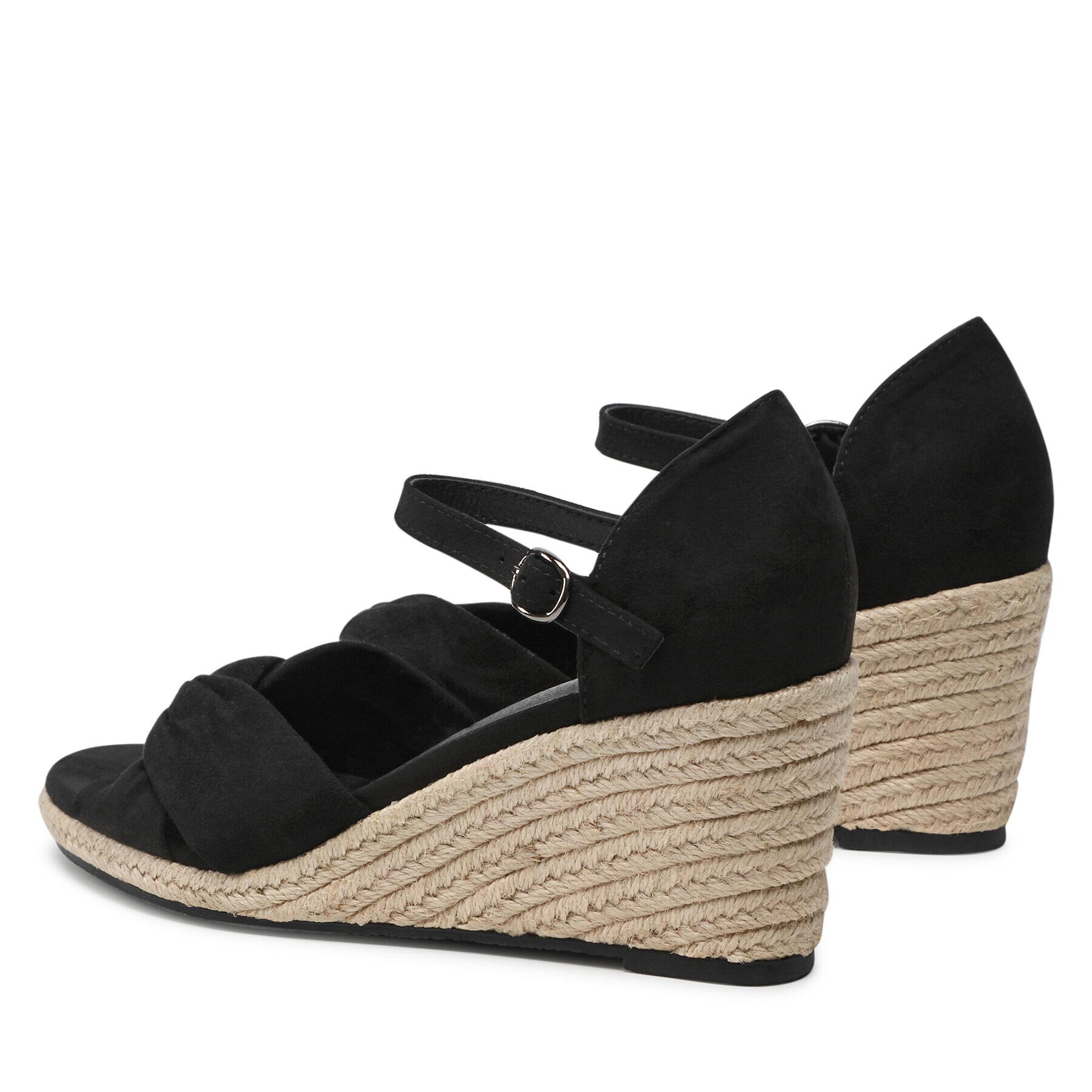 Clara Barson Еспадрили WSS20524-01ECO Черен - Pepit.bg