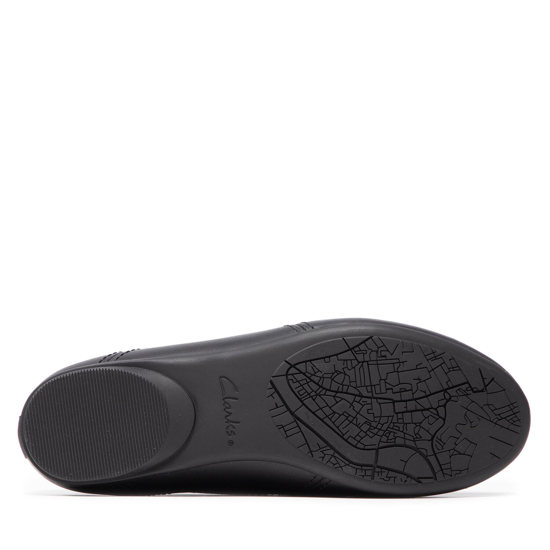 Clarks Балеринки Canebay Plain 261612824 Черен - Pepit.bg
