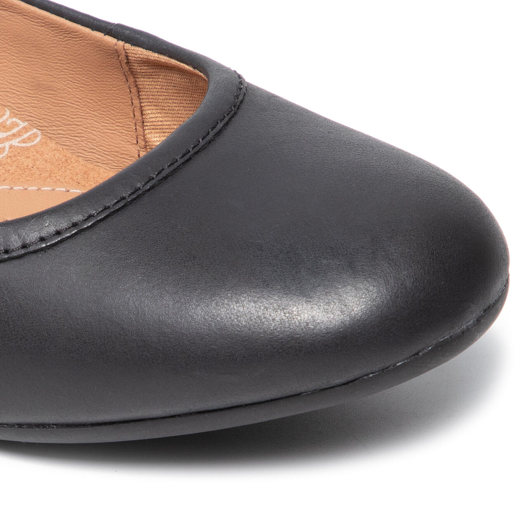 Clarks Балеринки Canebay Plain 261612824 Черен - Pepit.bg