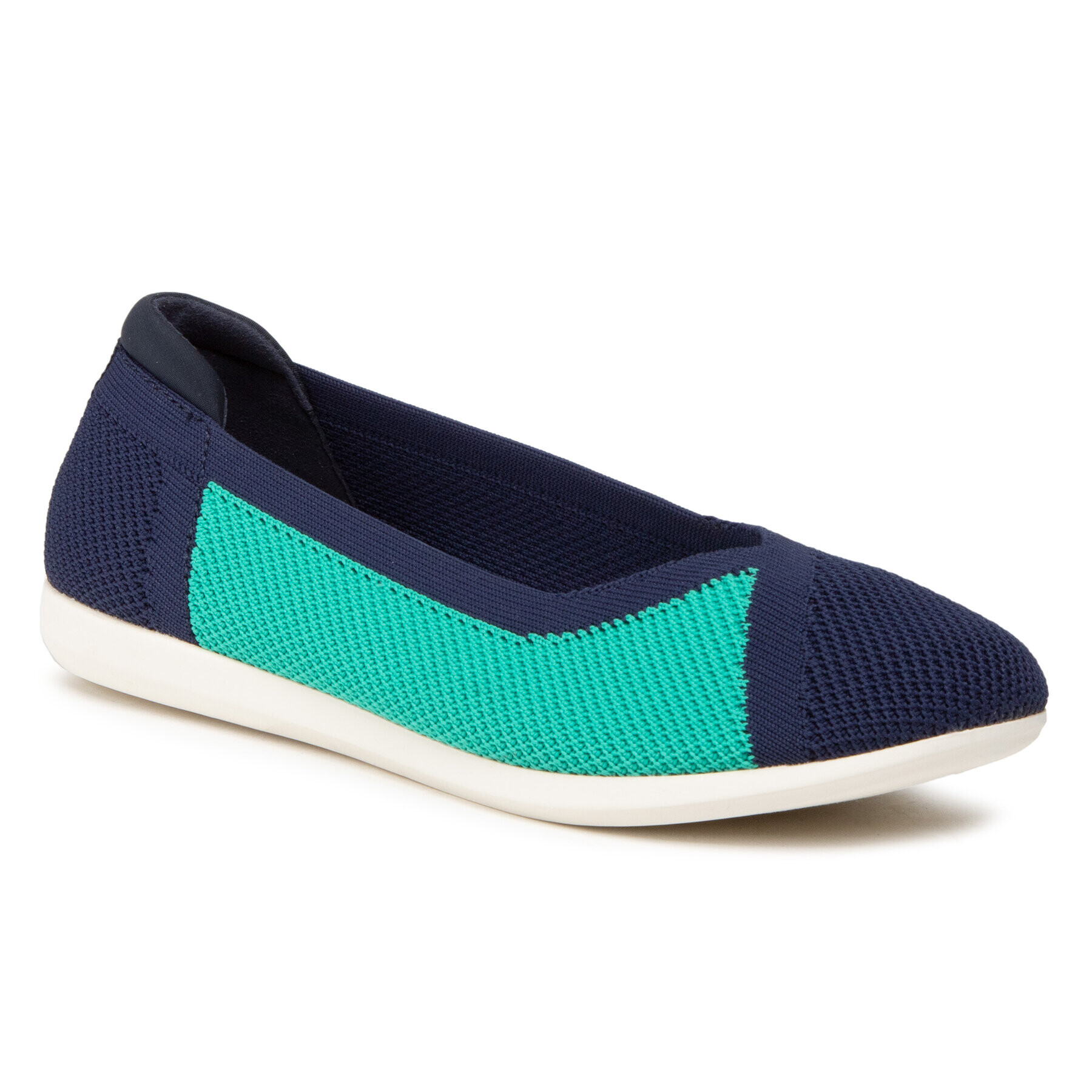 Clarks Балеринки Carly Wish 261585864 Тъмносин - Pepit.bg