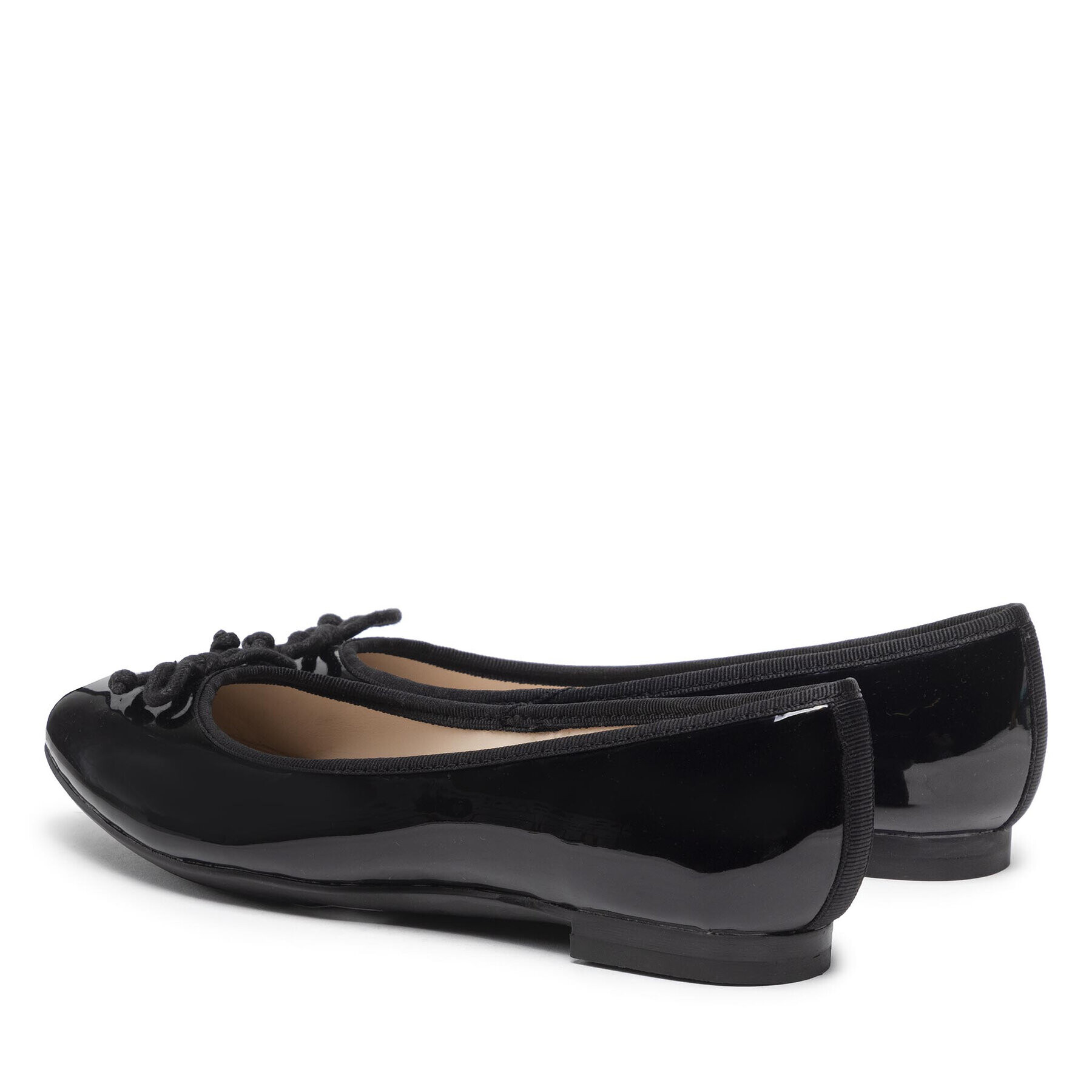 Clarks Балеринки Carousel Ride 20351634 Черен - Pepit.bg
