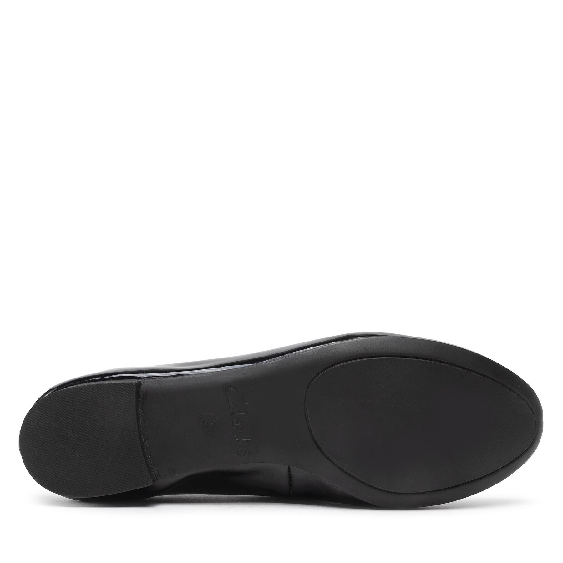 Clarks Балеринки Carousel Ride 20351634 Черен - Pepit.bg