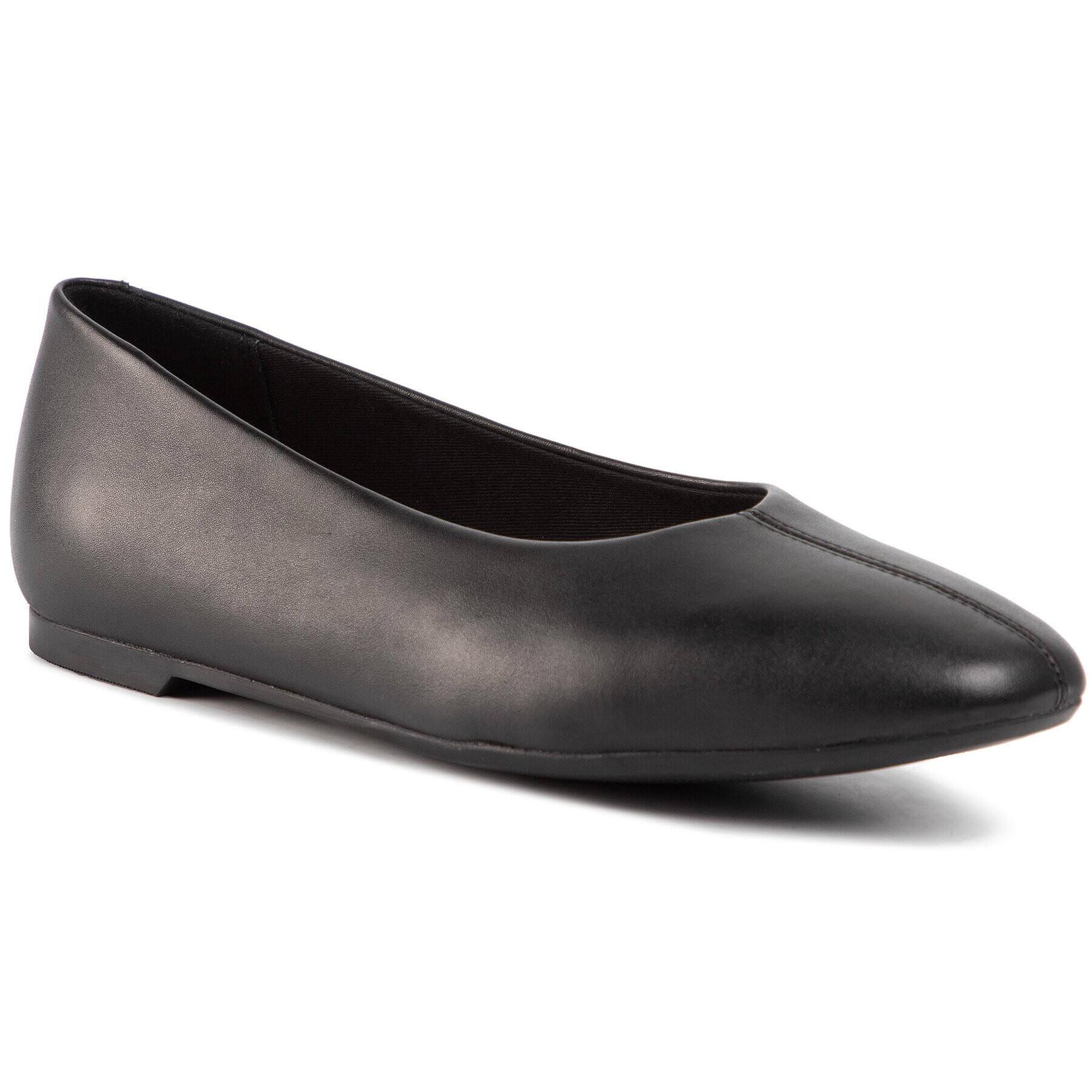 Clarks Балеринки Chia Violet 261429464 Черен - Pepit.bg