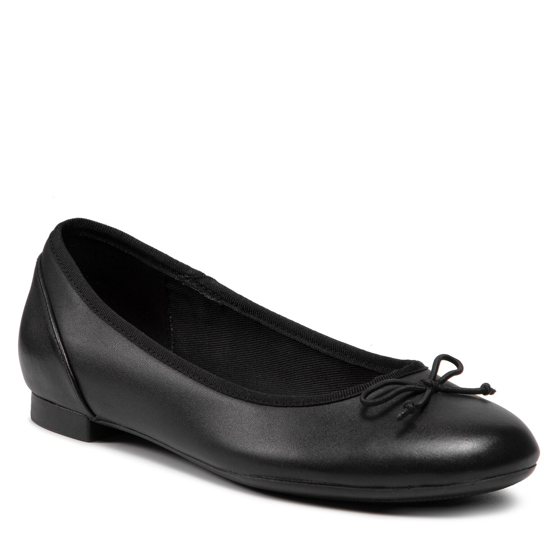 Clarks Балеринки Couture Bloom 261154854 Черен - Pepit.bg