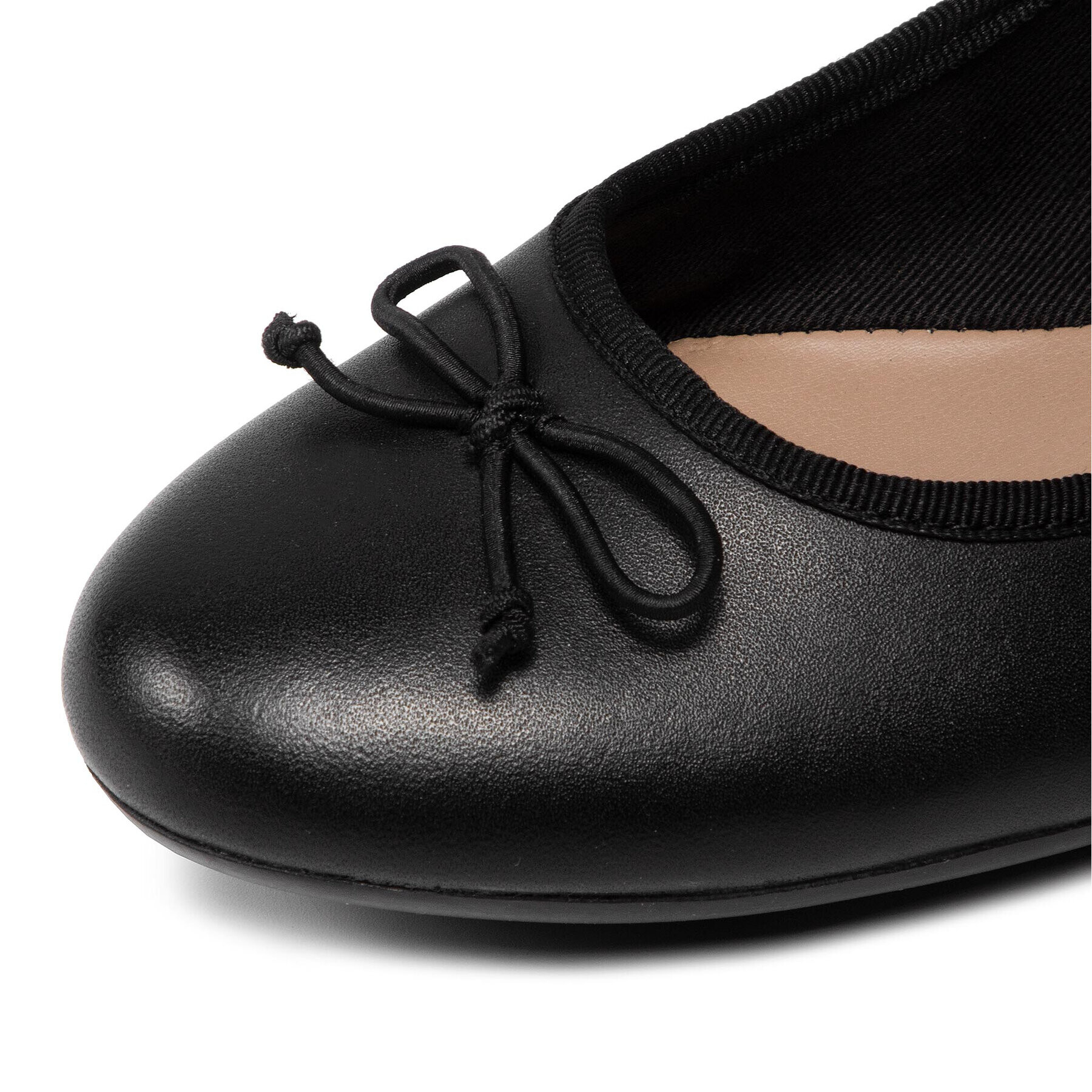 Clarks Балеринки Couture Bloom 261154854 Черен - Pepit.bg