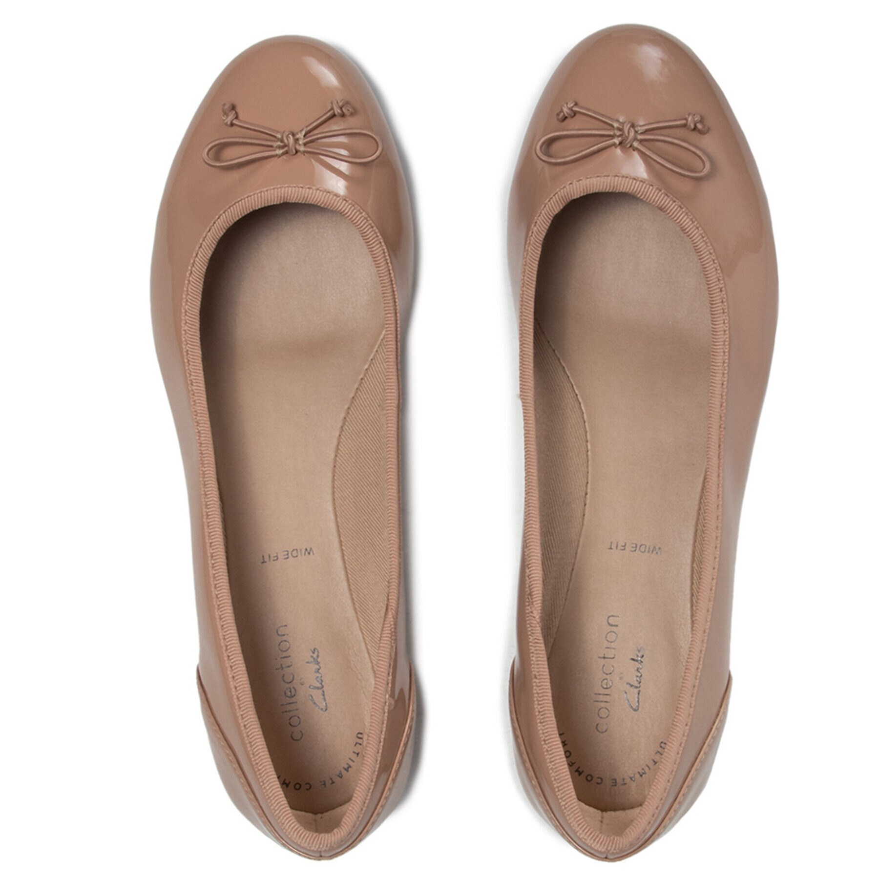 Clarks Балеринки Couture Bloom 261339925 Бежов - Pepit.bg