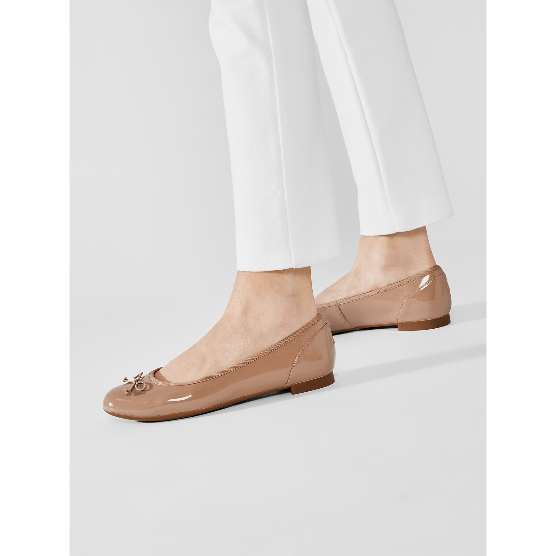 Clarks Балеринки Couture Bloom 261339925 Бежов - Pepit.bg