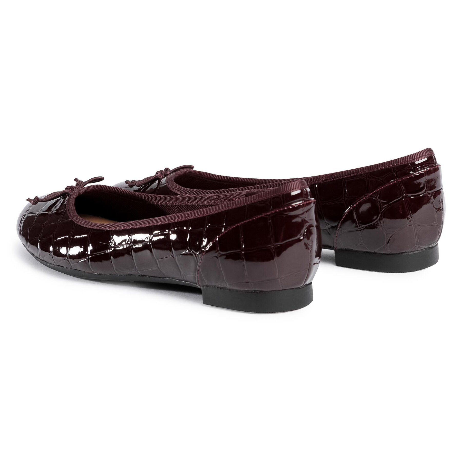 Clarks Балеринки Couture Bloom 261514714 Бордо - Pepit.bg