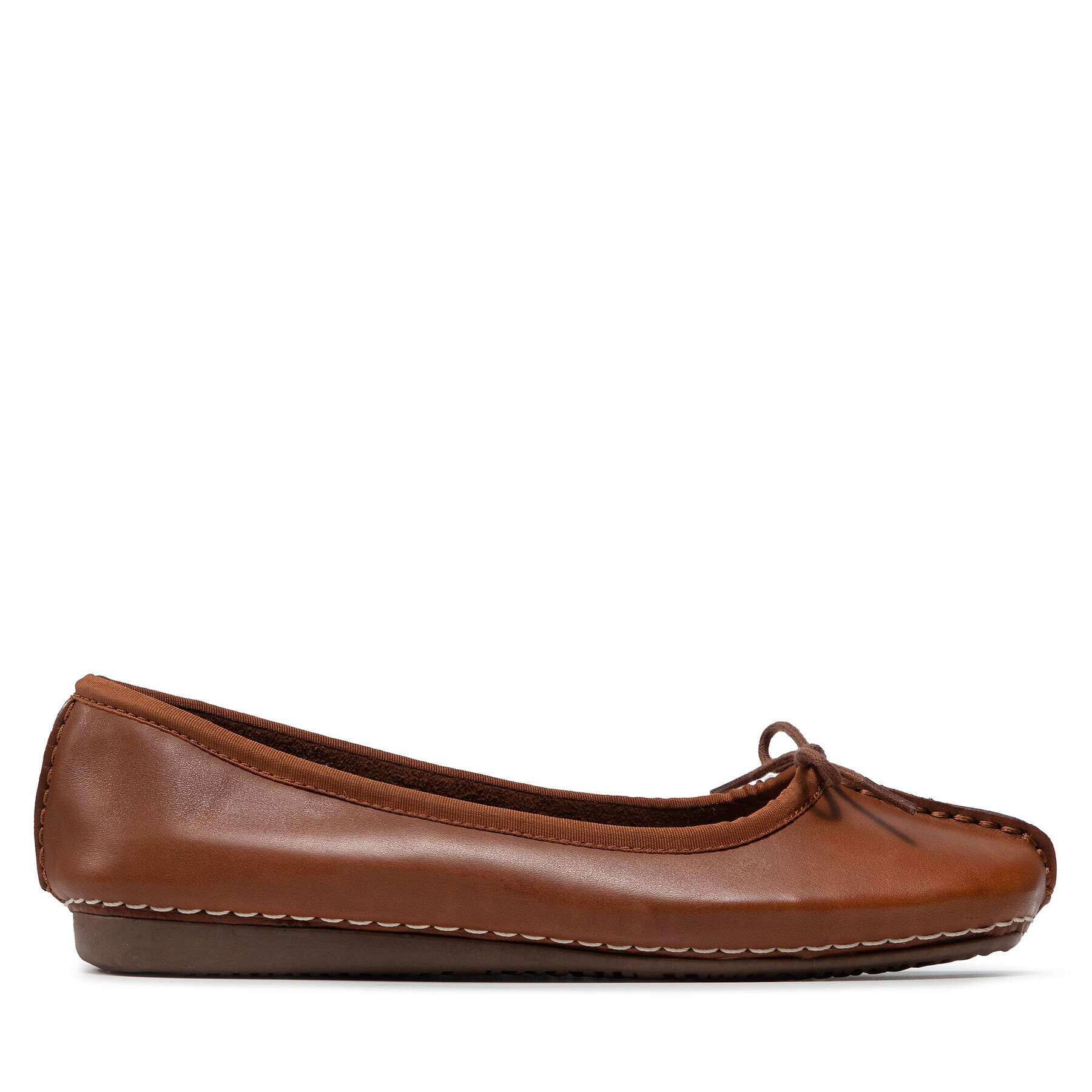 Clarks Балеринки Freckle Ice 203529304 Кафяв - Pepit.bg