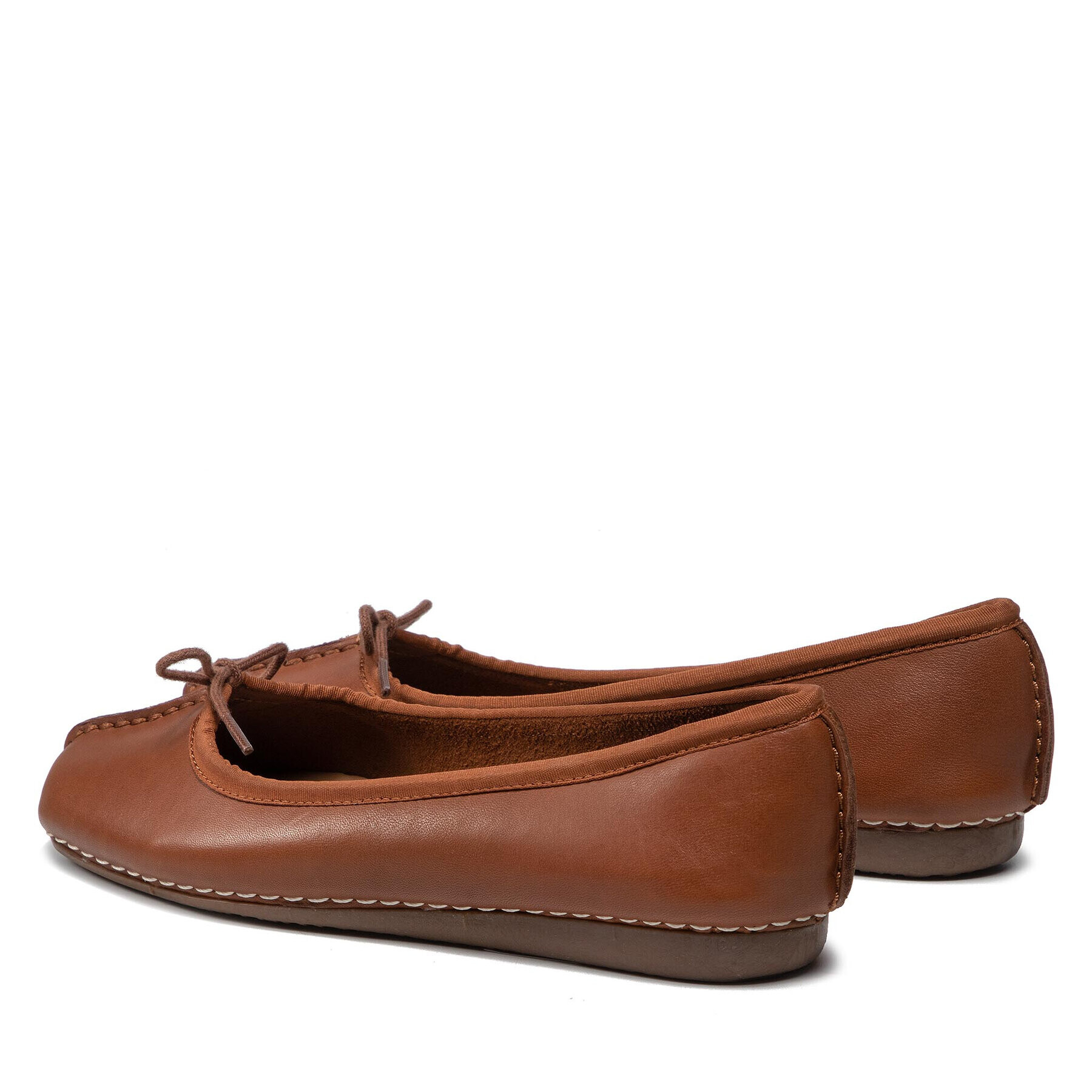 Clarks Балеринки Freckle Ice 203529304 Кафяв - Pepit.bg