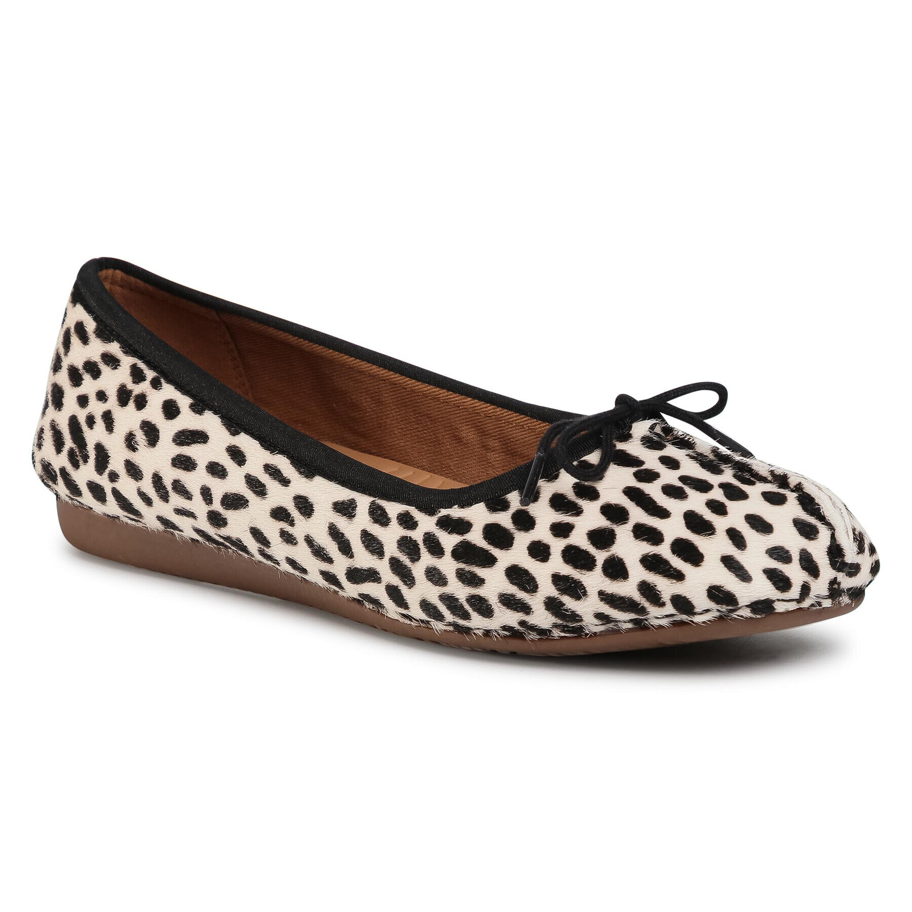 Clarks Балеринки Freckle Ice 261510804 Бял - Pepit.bg