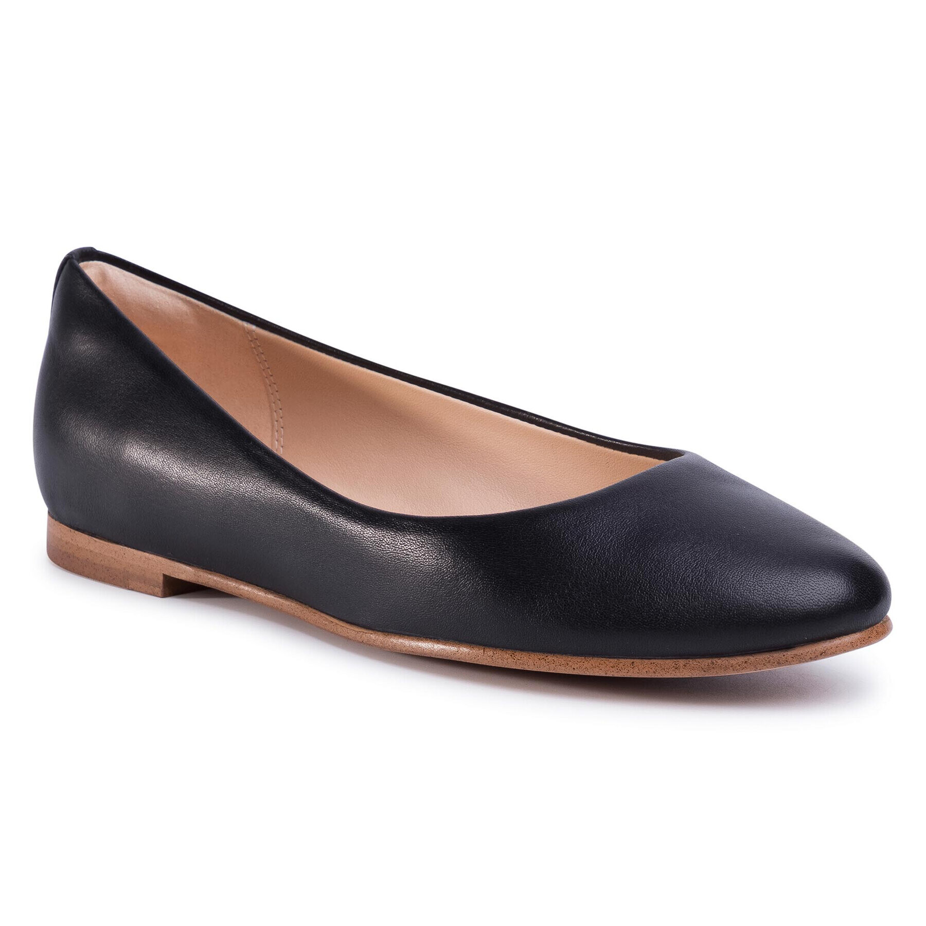 Clarks Балеринки Grace Piper 261440424 Черен - Pepit.bg