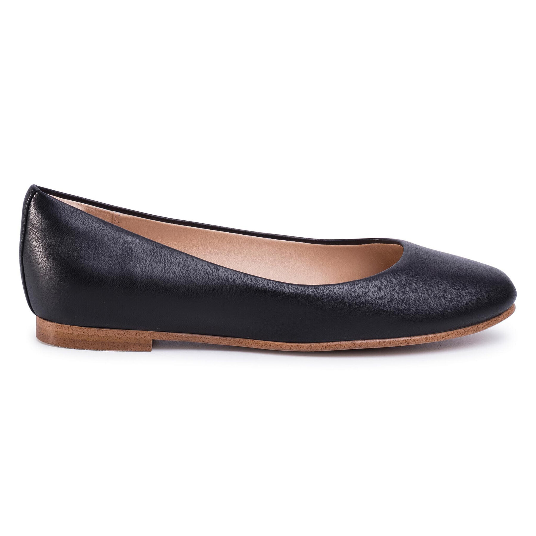 Clarks Балеринки Grace Piper 261440424 Черен - Pepit.bg