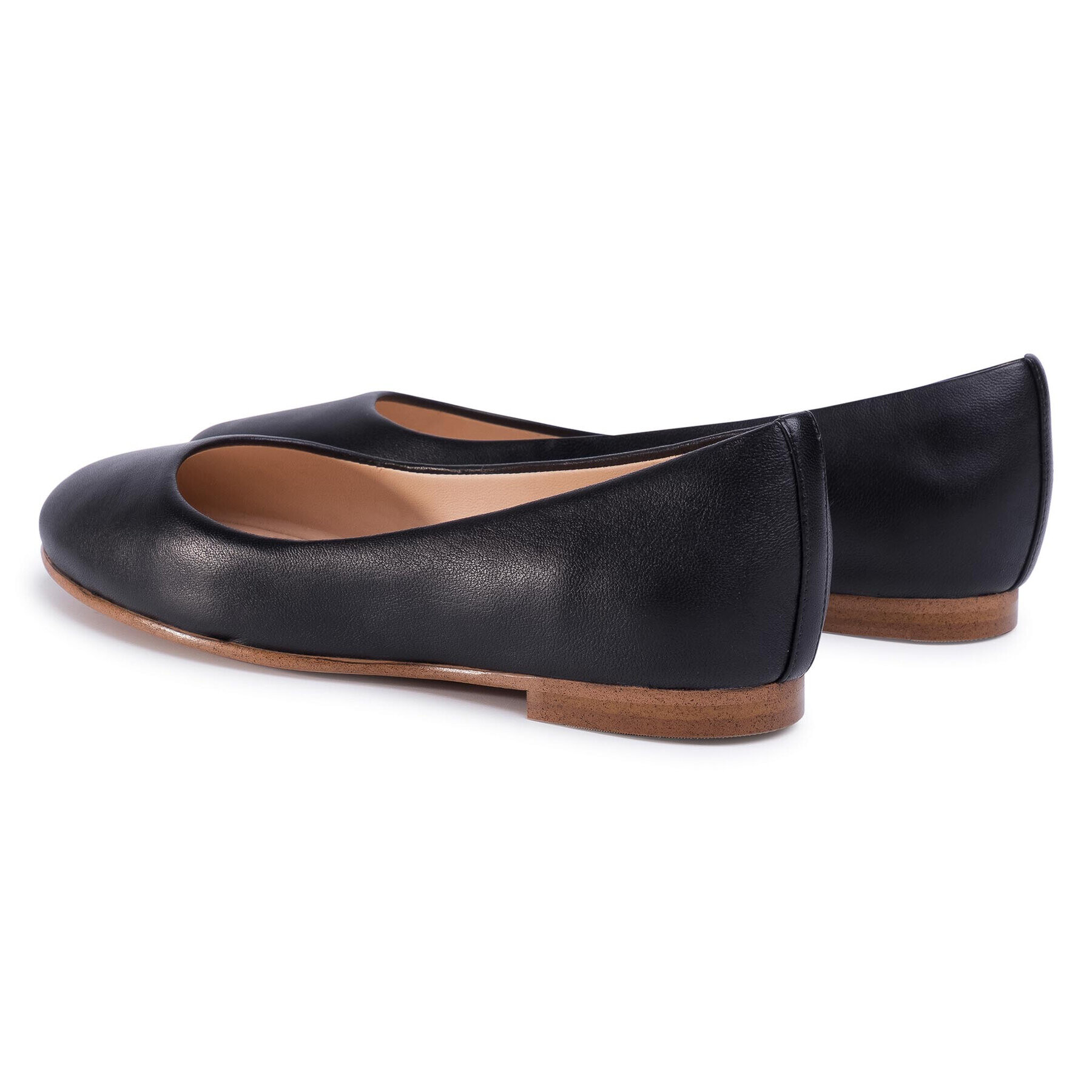 Clarks Балеринки Grace Piper 261440424 Черен - Pepit.bg