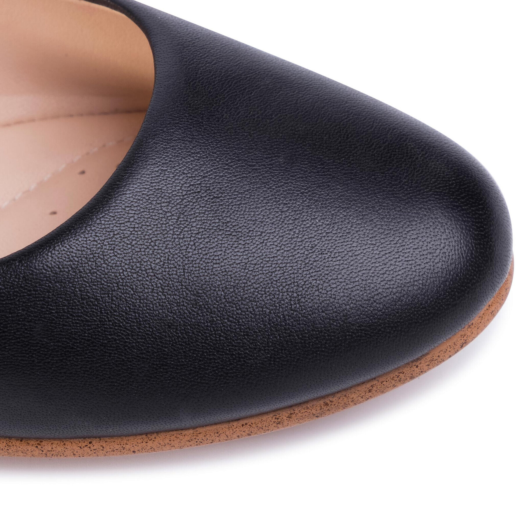 Clarks Балеринки Grace Piper 261440424 Черен - Pepit.bg