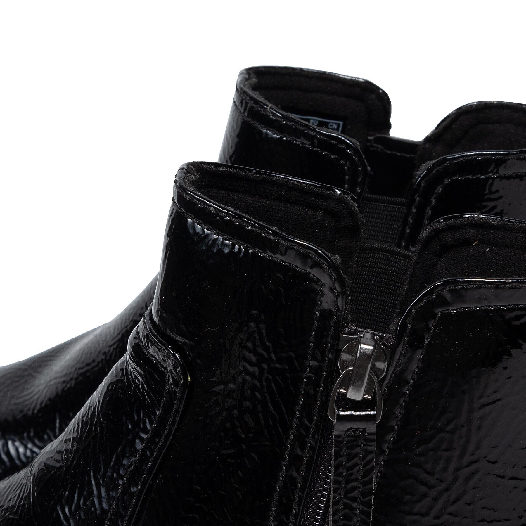 Clarks Боти Airabell Zip 261633094 Черен - Pepit.bg