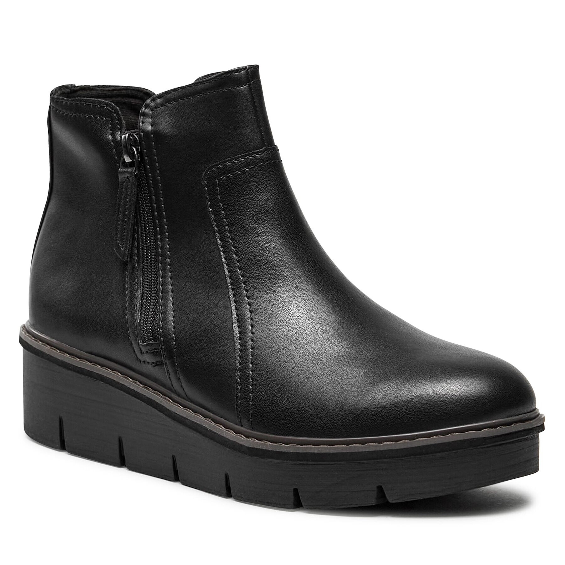 Clarks Боти Airabell Zip Airabell Zip Черен - Pepit.bg