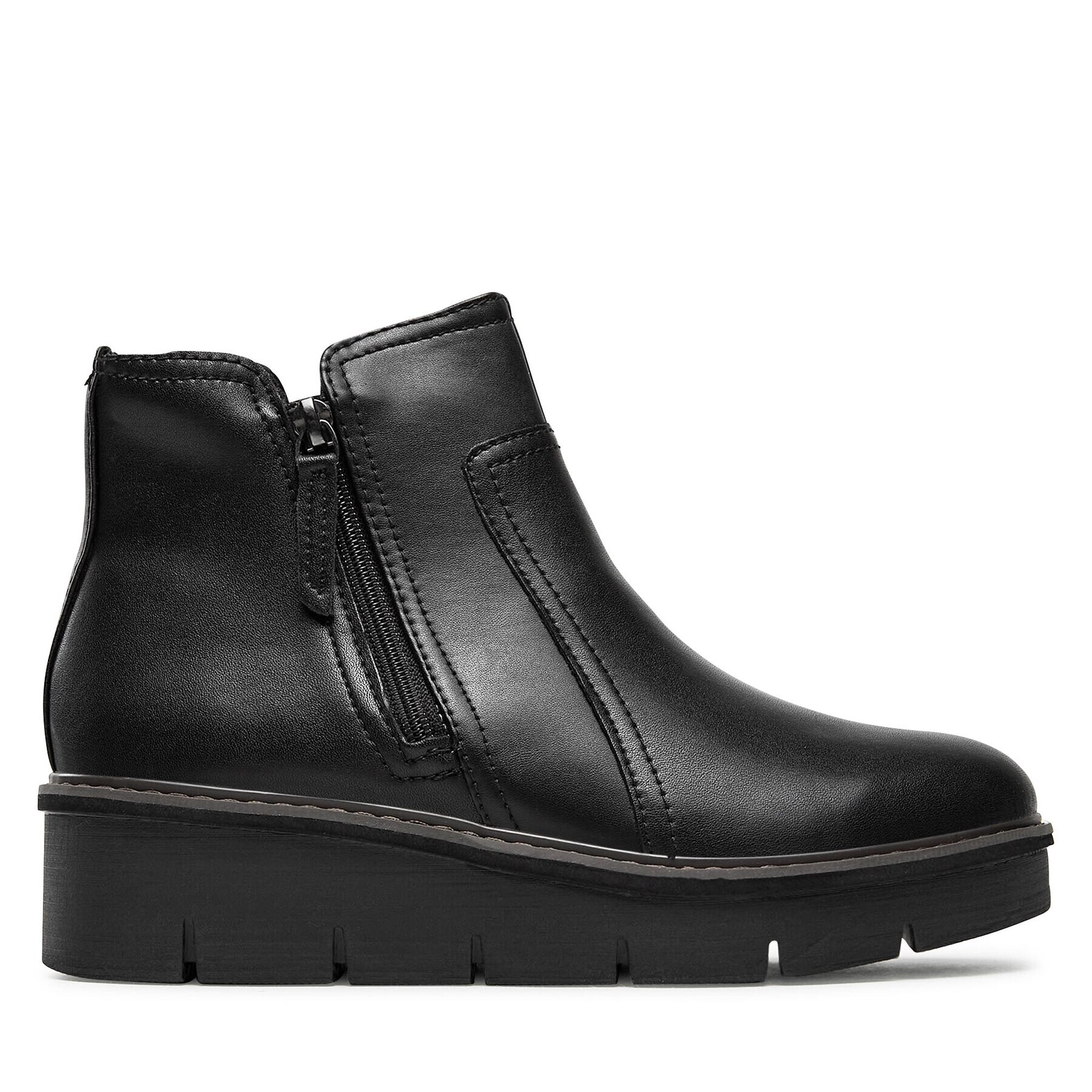 Clarks Боти Airabell Zip Airabell Zip Черен - Pepit.bg