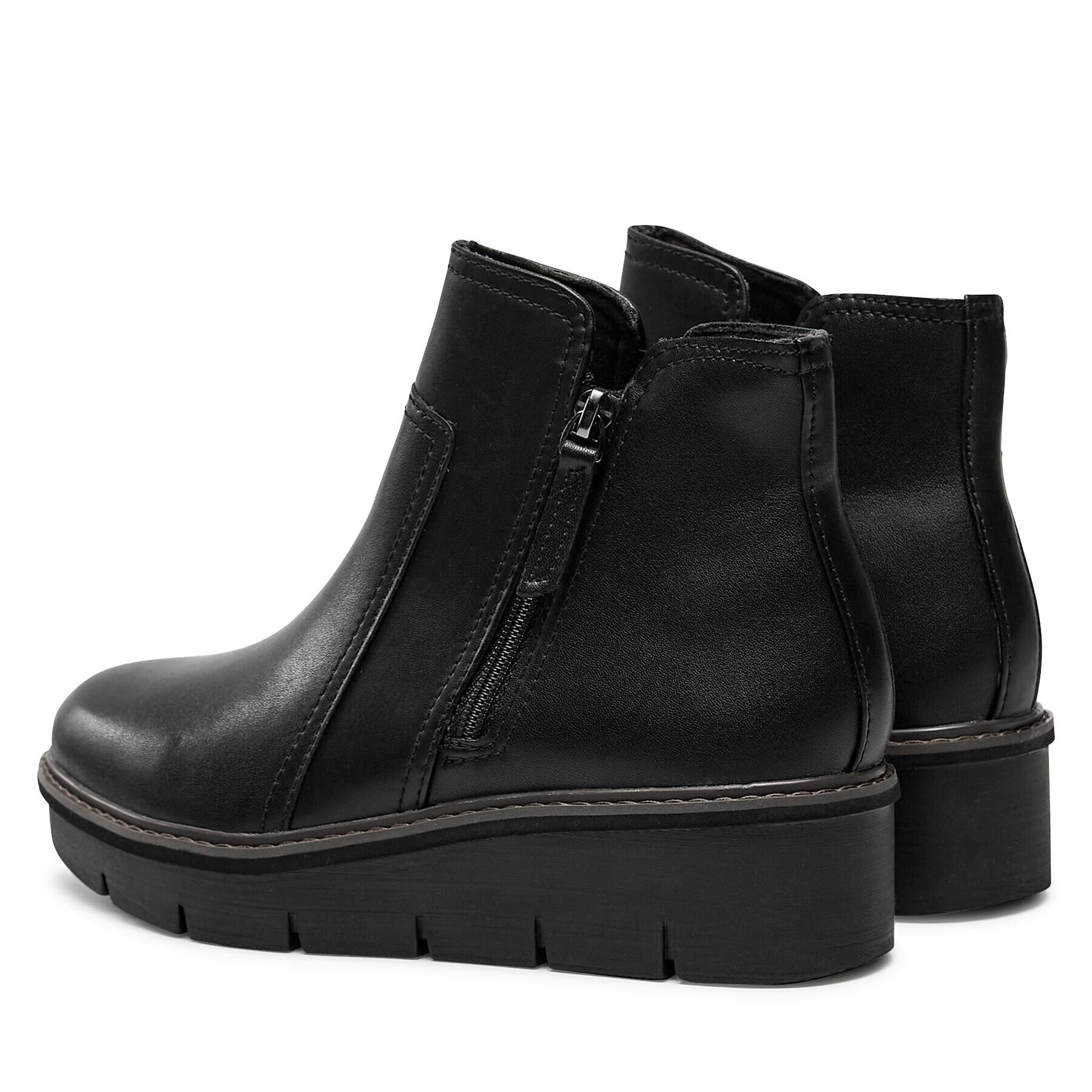 Clarks Боти Airabell Zip Airabell Zip Черен - Pepit.bg