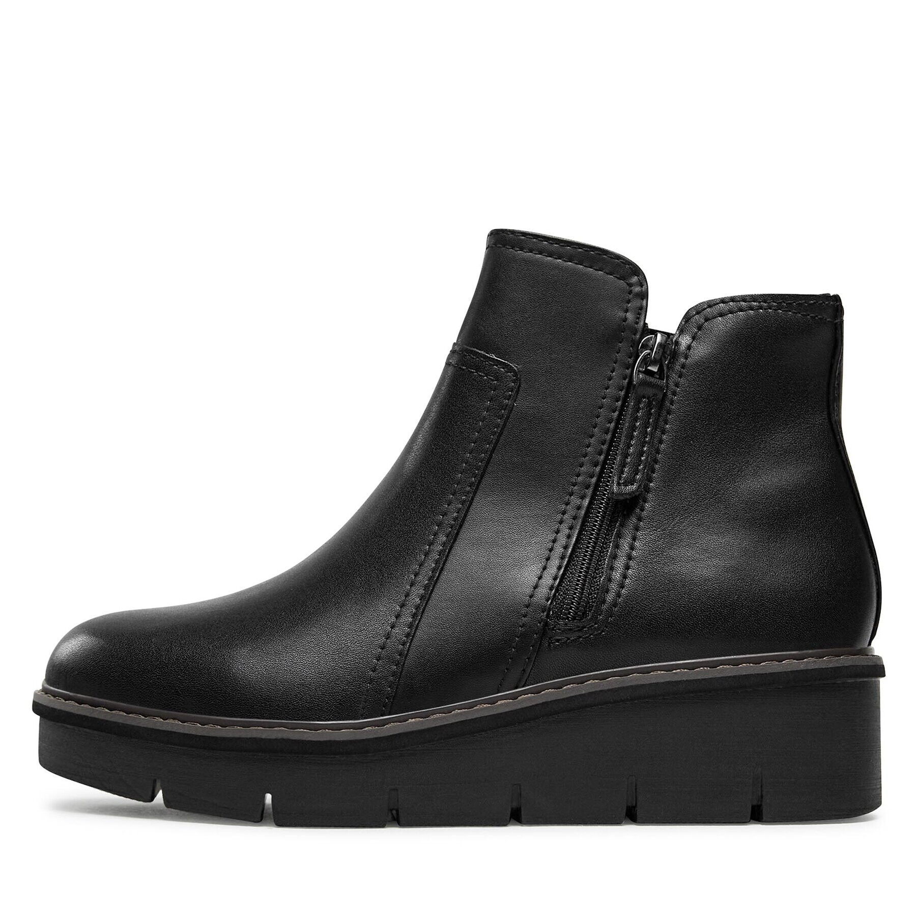 Clarks Боти Airabell Zip Airabell Zip Черен - Pepit.bg