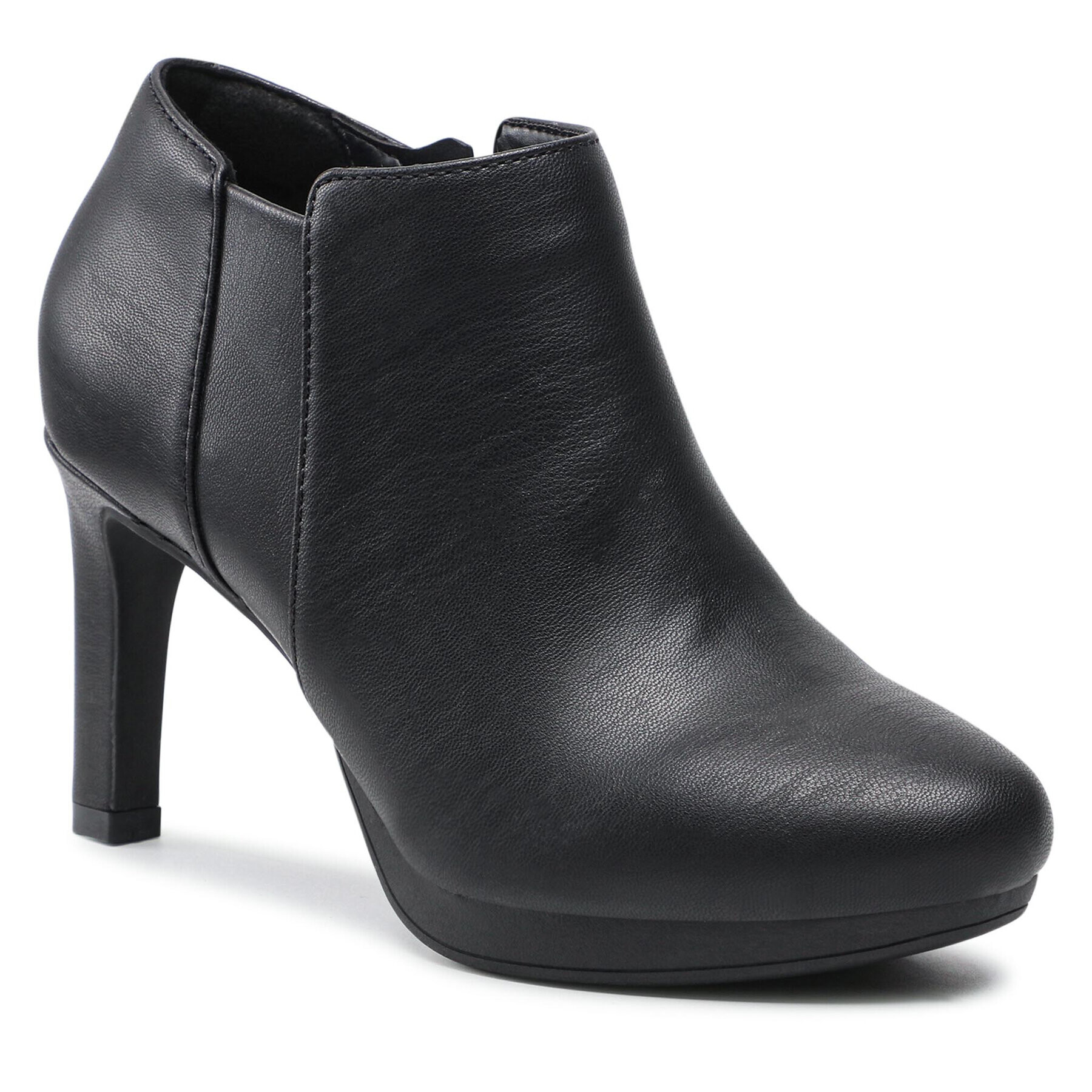 Clarks Боти Ambyr Step 261619784 Черен - Pepit.bg