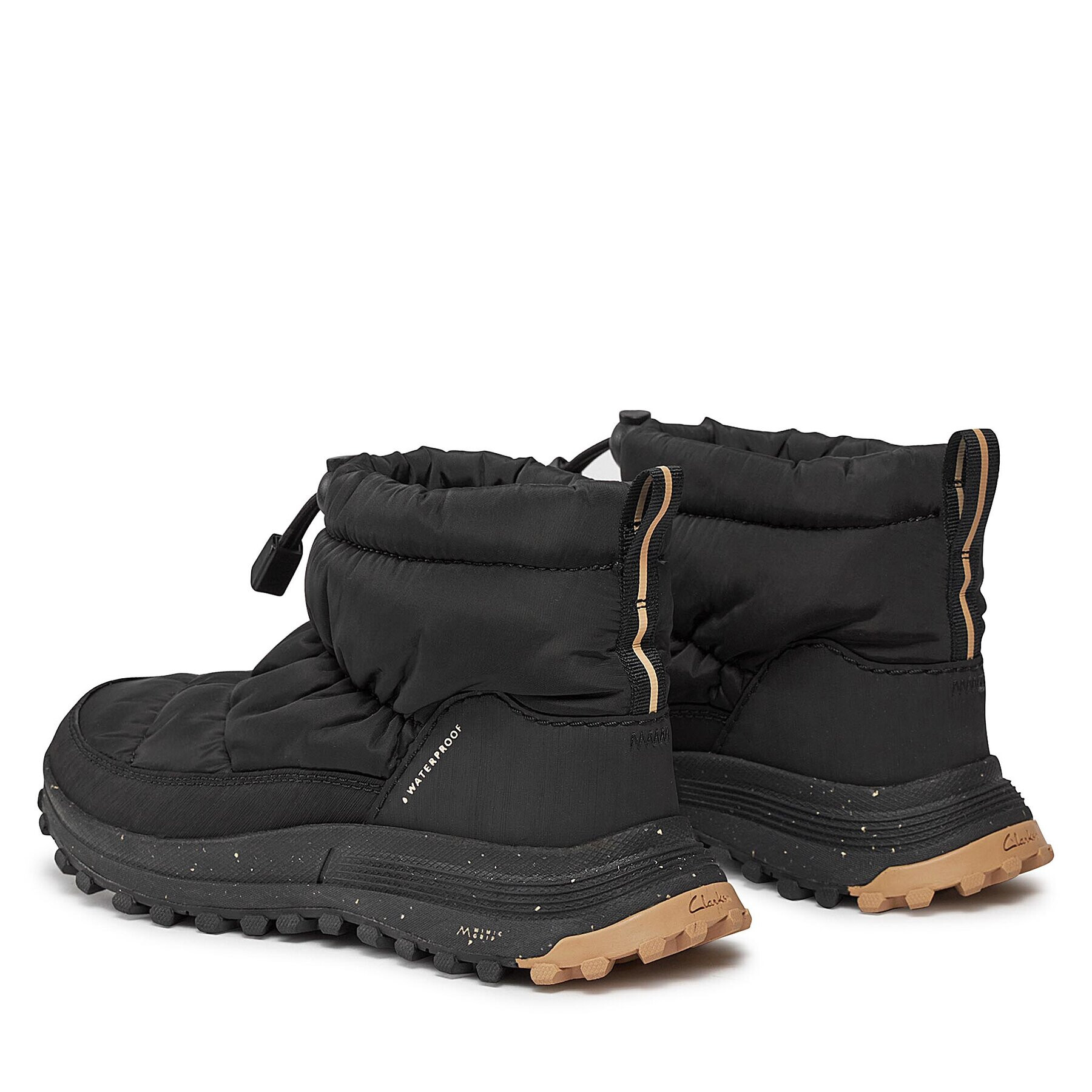 Clarks Боти Atl Trek Ice Wp 261738254 Черен - Pepit.bg