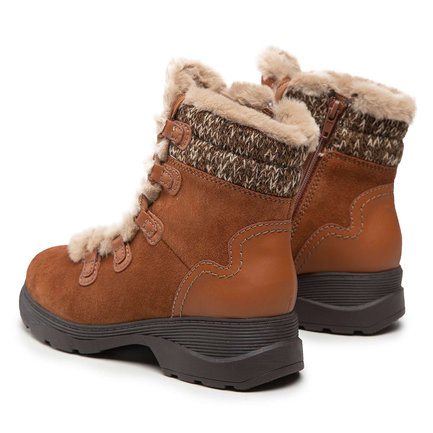 Clarks Боти Aveleigh Edge 261676614 Кафяв - Pepit.bg