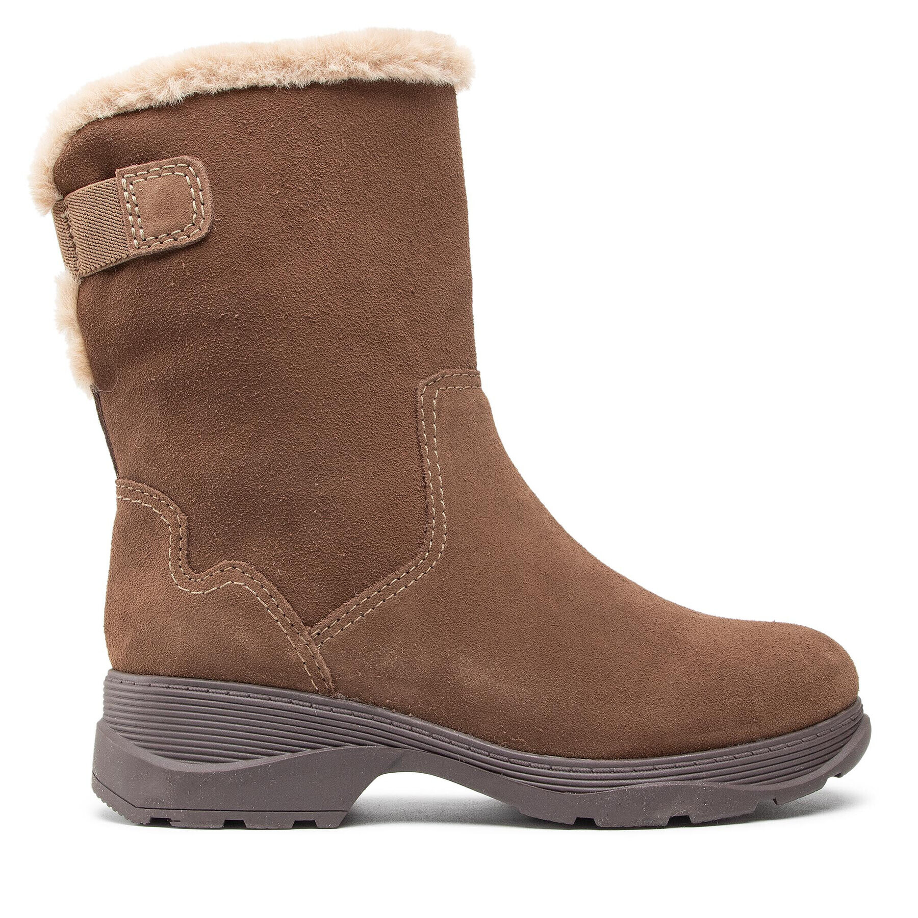 Clarks Боти Aveleigh Rise 261639114 Кафяв - Pepit.bg