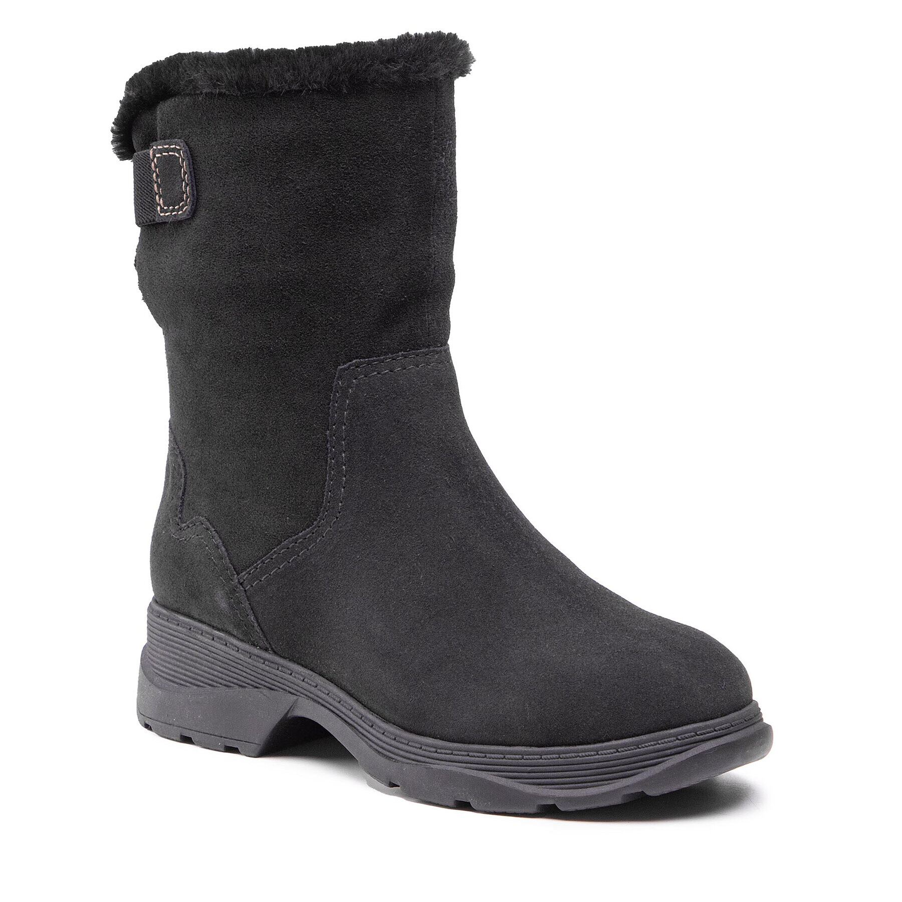 Clarks Боти Aveleigh Rise 261639234 Черен - Pepit.bg