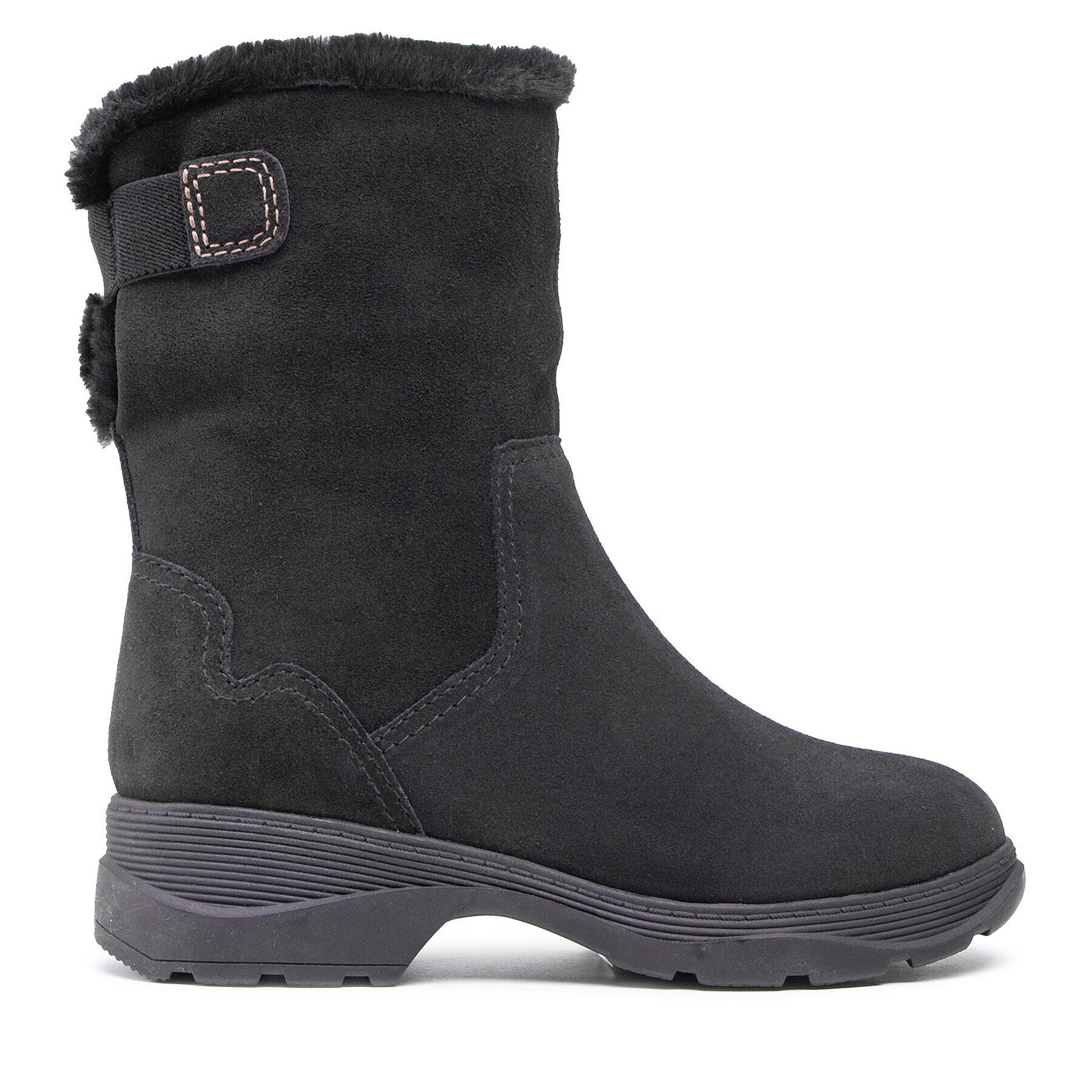 Clarks Боти Aveleigh Rise 261639234 Черен - Pepit.bg