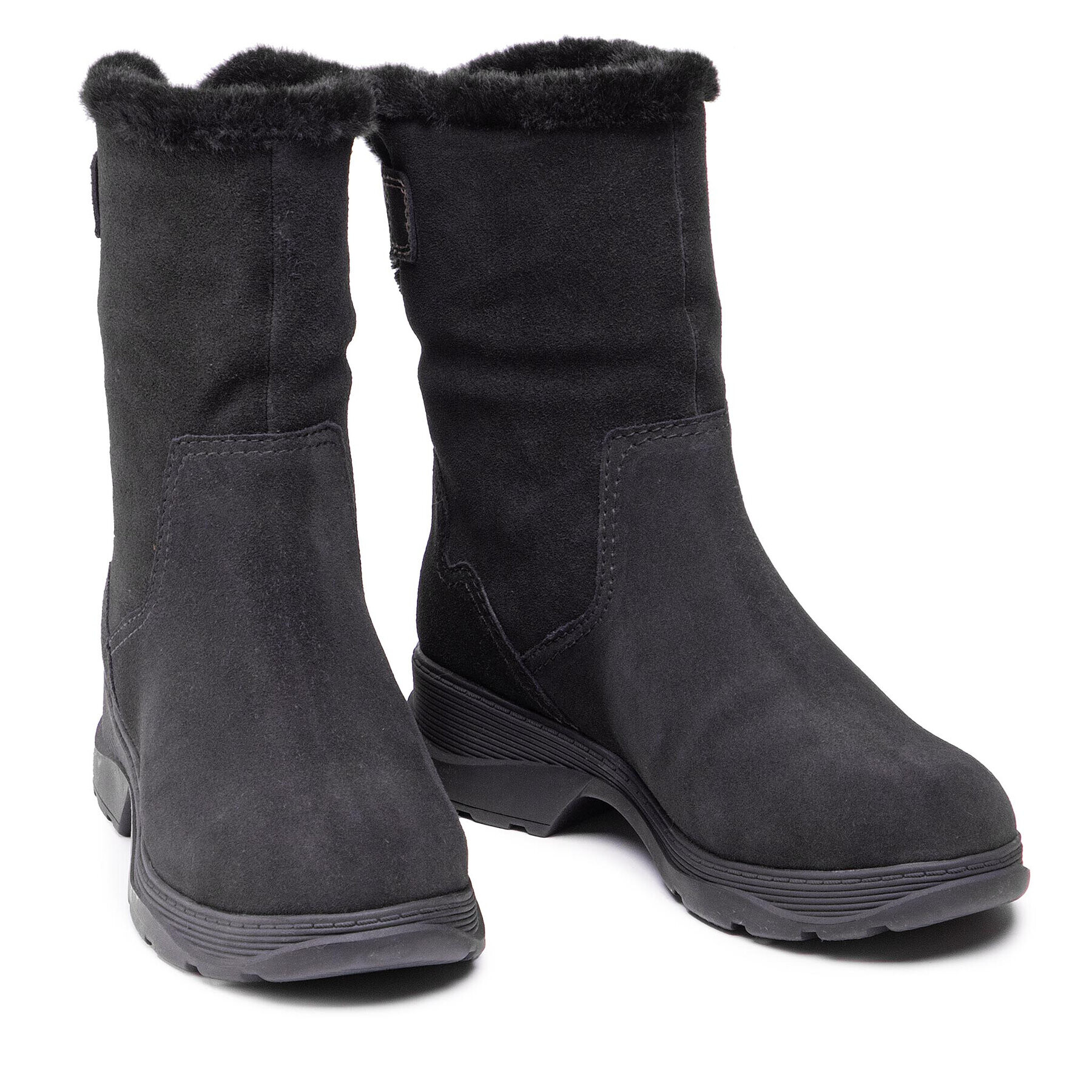 Clarks Боти Aveleigh Rise 261639234 Черен - Pepit.bg