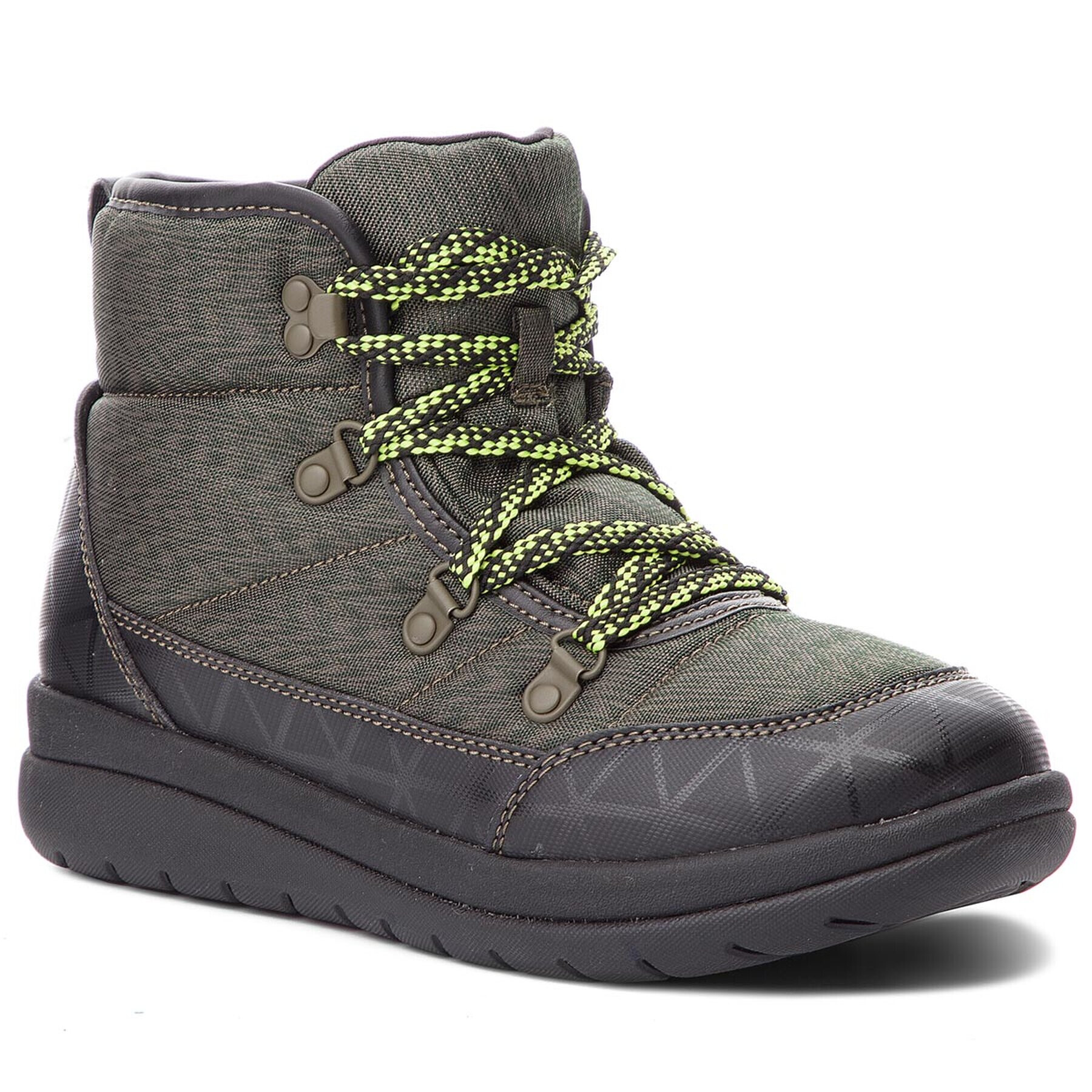 Clarks Боти Cabrini Cove 261379394 Зелен - Pepit.bg
