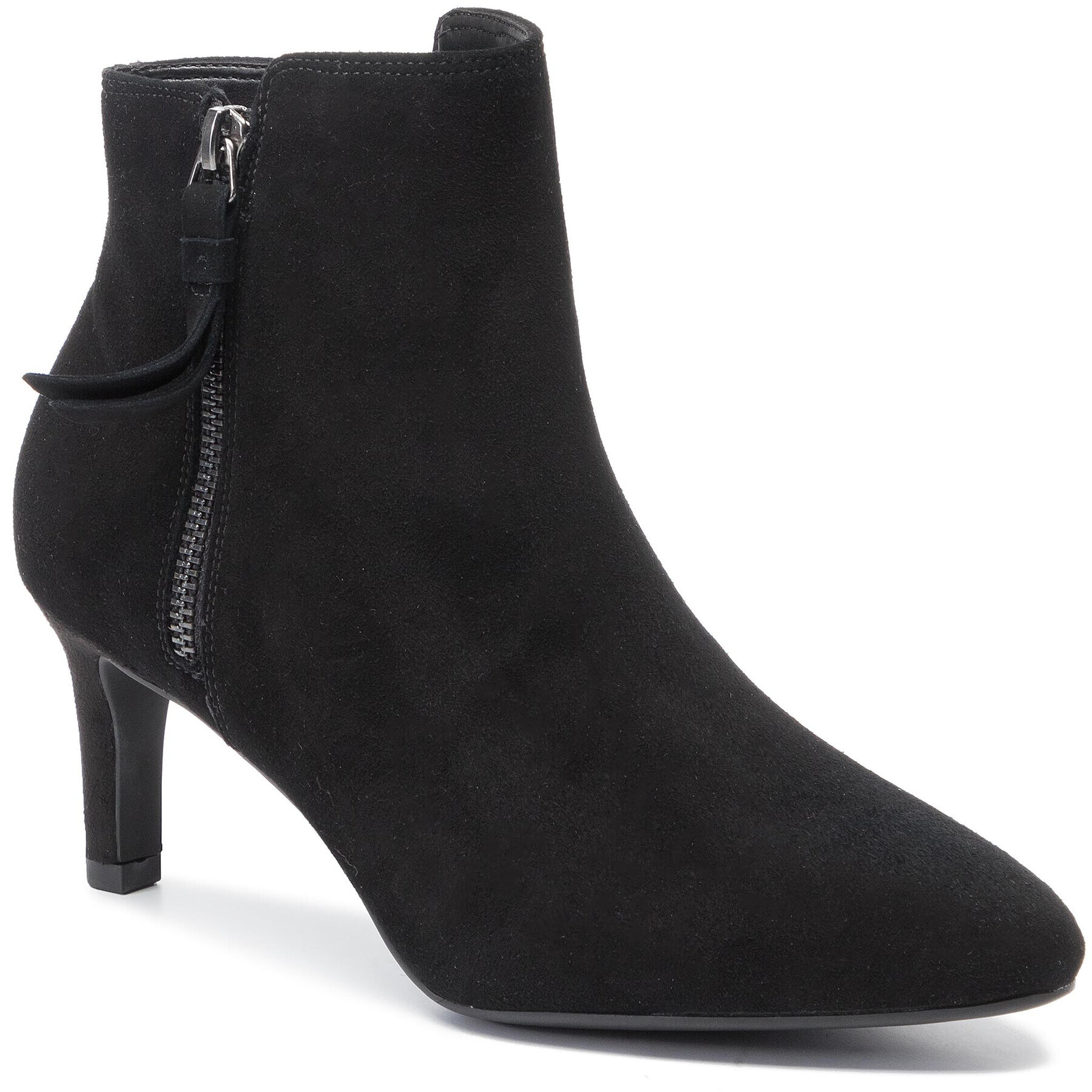 Clarks Боти Calla Blossom 261438914 Черен - Pepit.bg