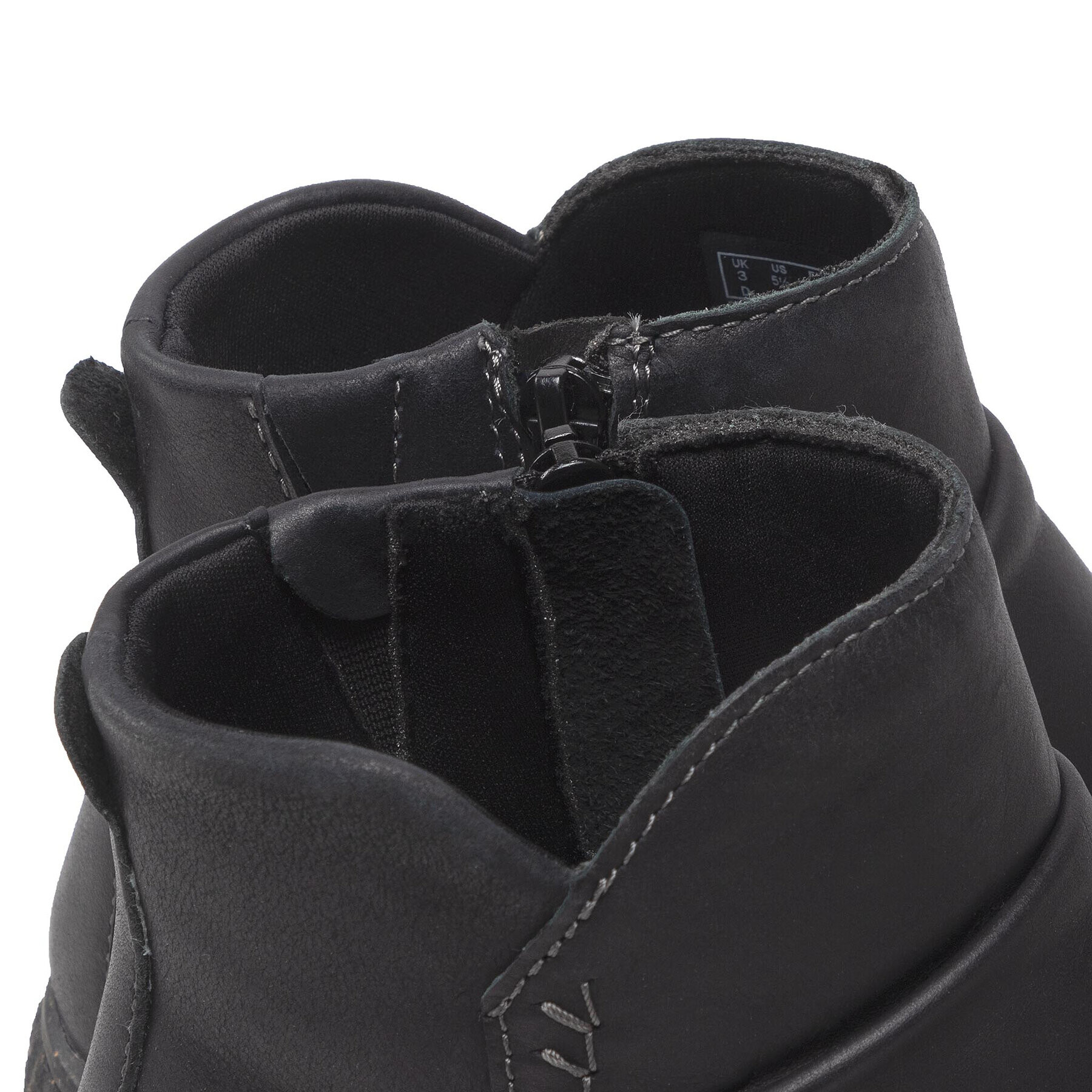 Clarks Боти Caroline Rae 261675154 Черен - Pepit.bg