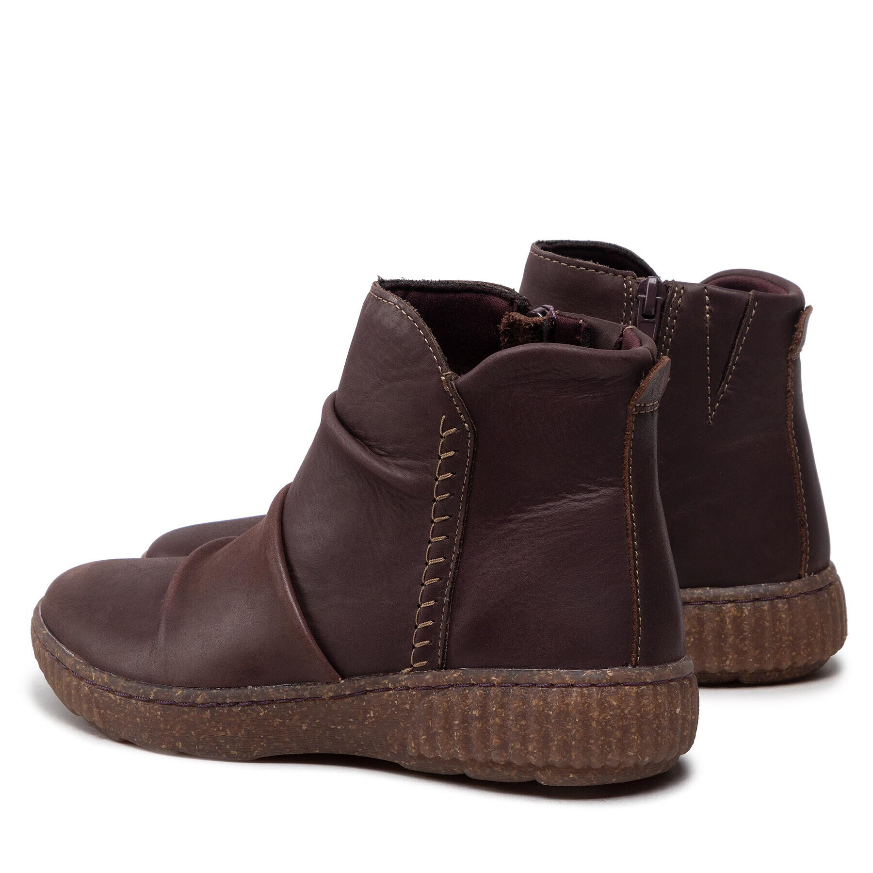 Clarks Боти Caroline Rae 261677044 Кафяв - Pepit.bg