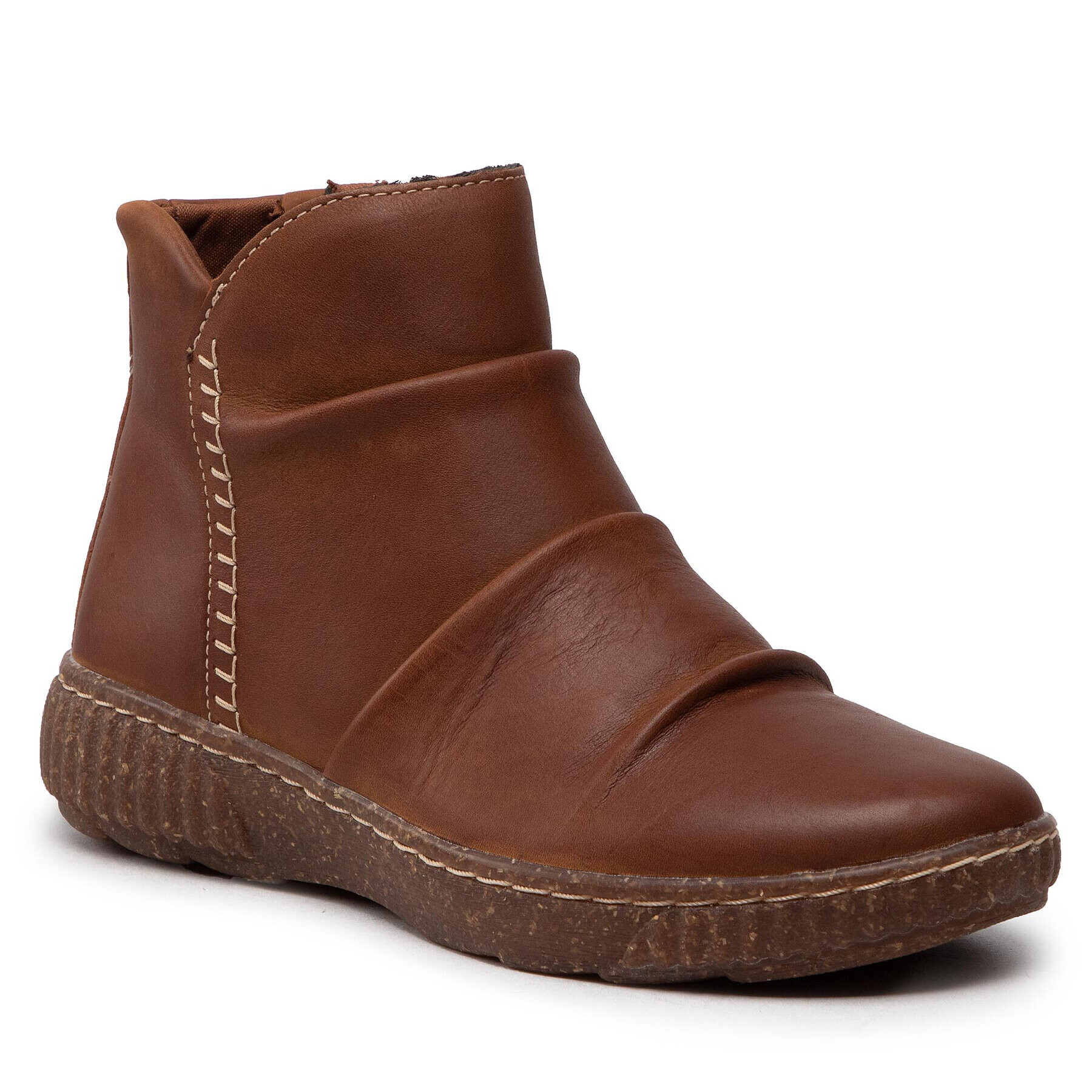 Clarks Боти Caroline Rae 261684524 Кафяв - Pepit.bg