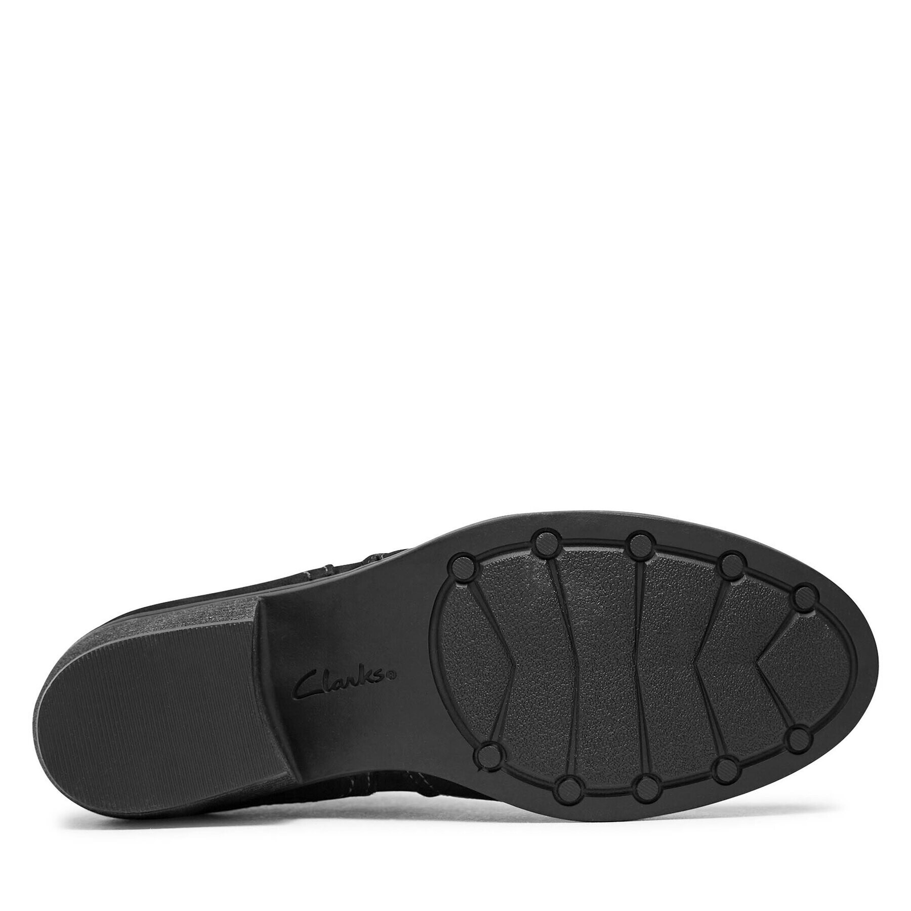 Clarks Боти Charlten Ave 261741744 Черен - Pepit.bg