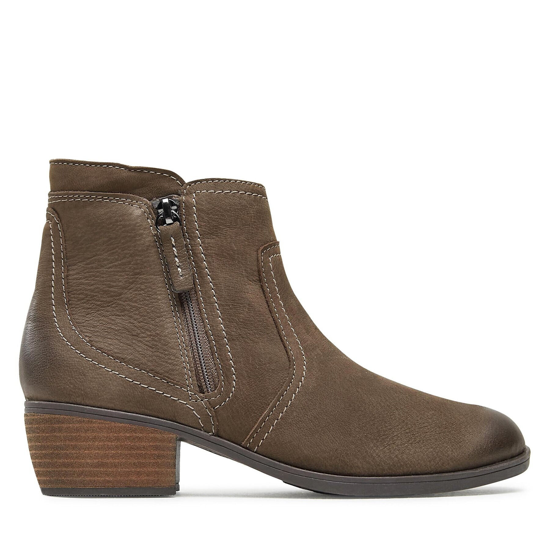 Clarks Боти Charlten Ave 261741774 Кафяв - Pepit.bg