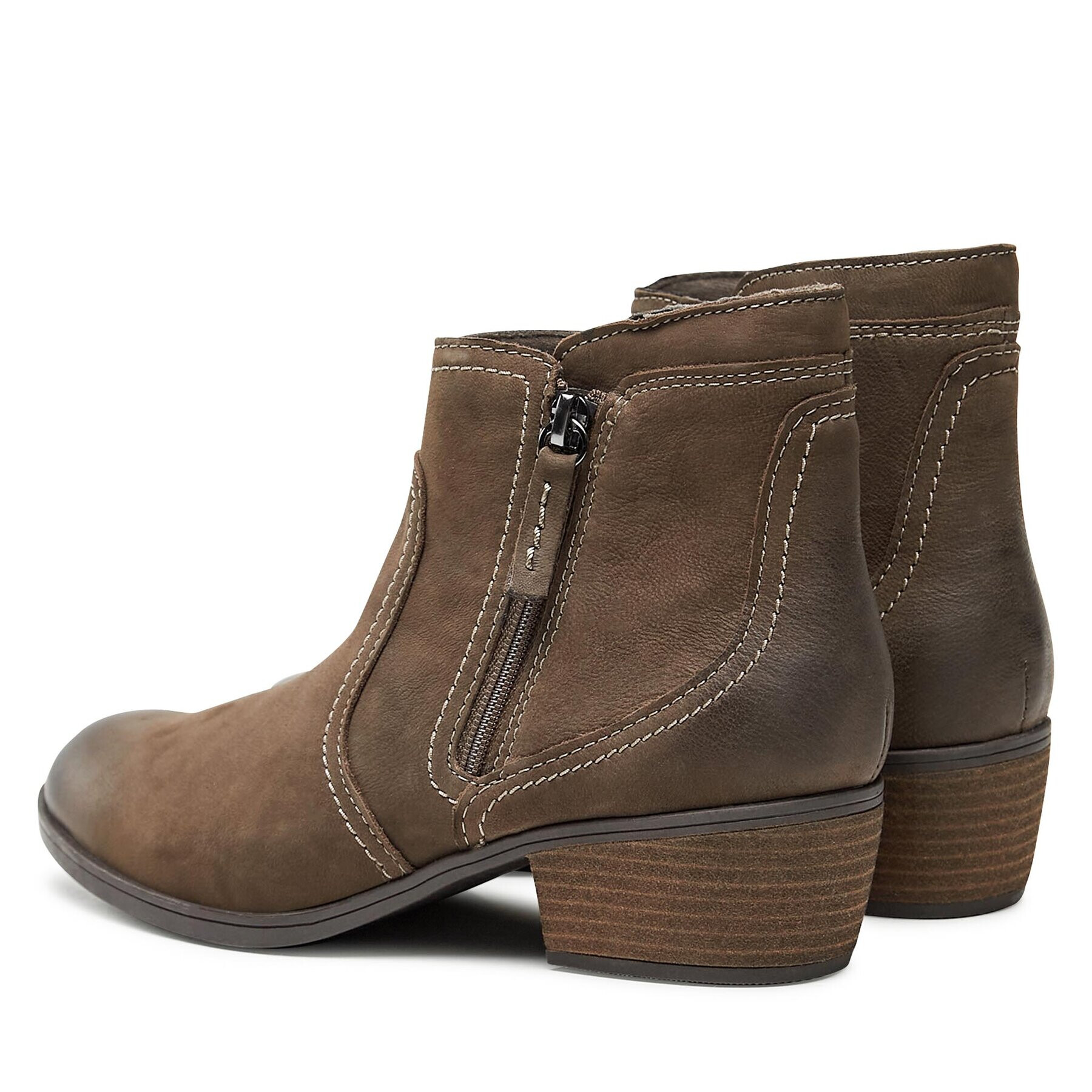 Clarks Боти Charlten Ave 261741774 Кафяв - Pepit.bg