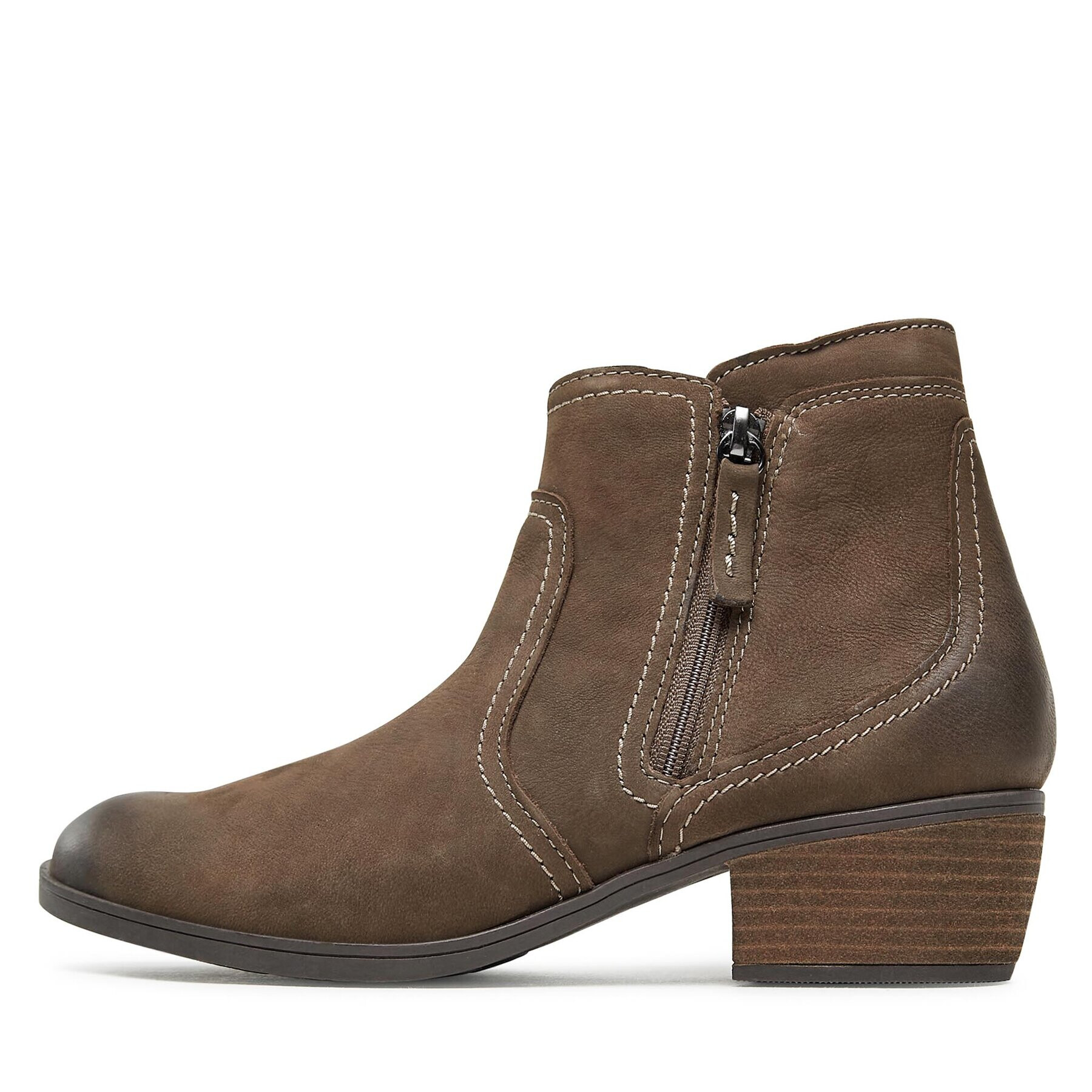 Clarks Боти Charlten Ave 261741774 Кафяв - Pepit.bg