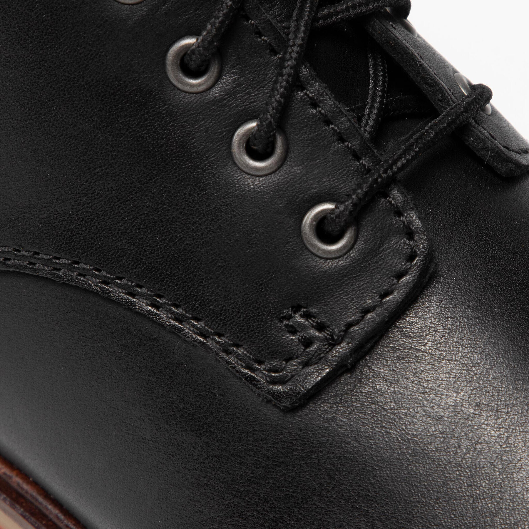 Clarks Боти Clarkdale Lace 261558314 Черен - Pepit.bg
