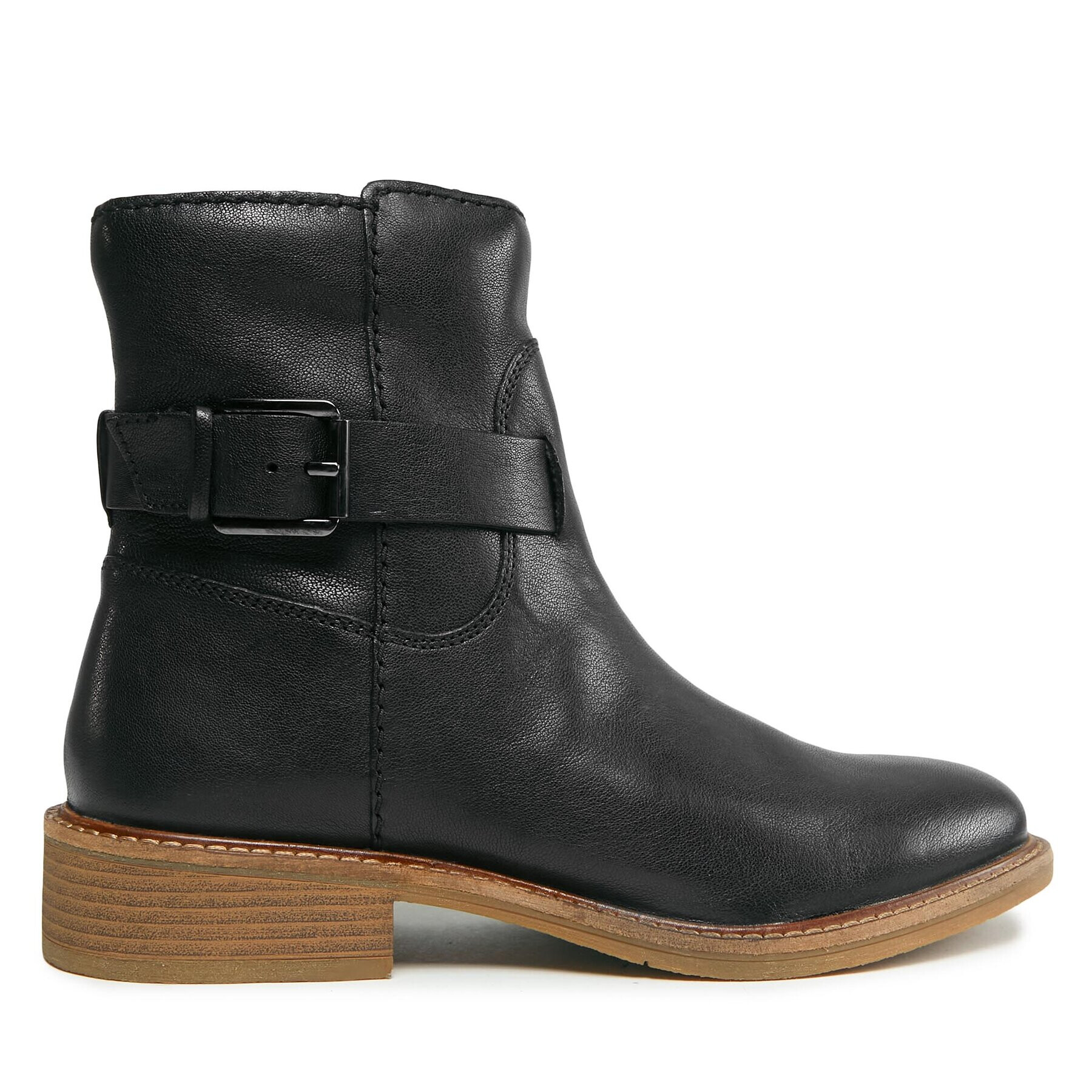 Clarks Боти Cologne Strap 261747714 Черен - Pepit.bg