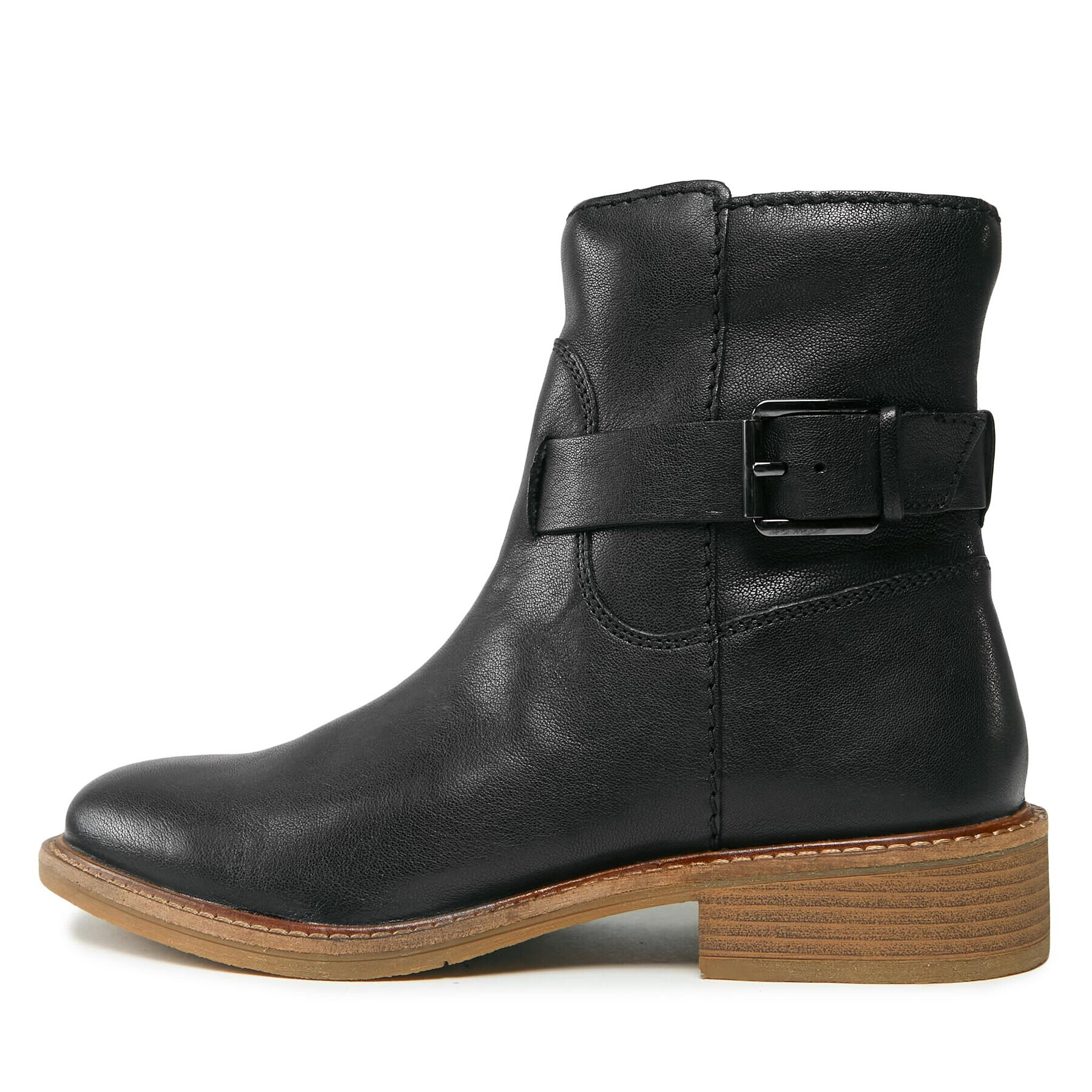 Clarks Боти Cologne Strap 261747714 Черен - Pepit.bg