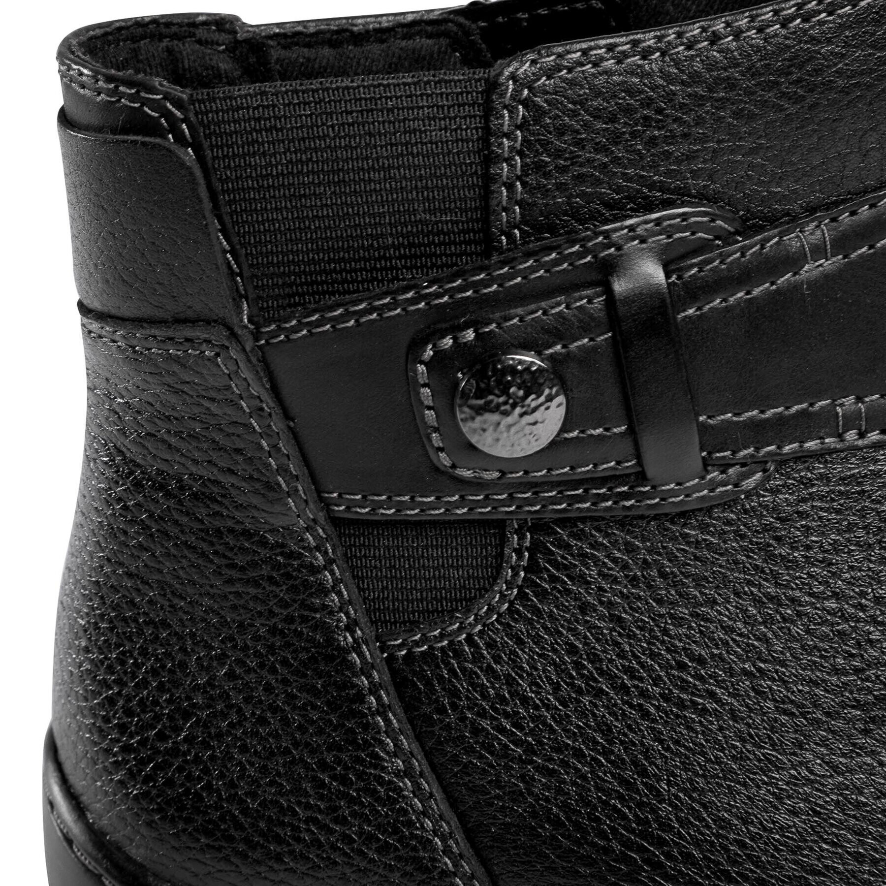 Clarks Боти Cora Tropic 261549934 Черен - Pepit.bg