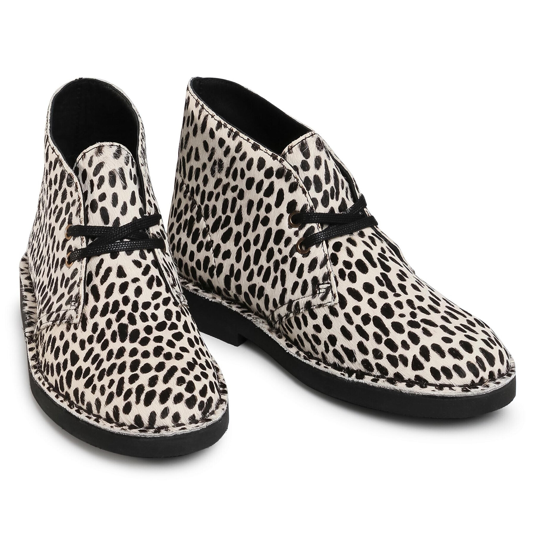 Clarks Боти Desert Boot 2 261556674 Бял - Pepit.bg